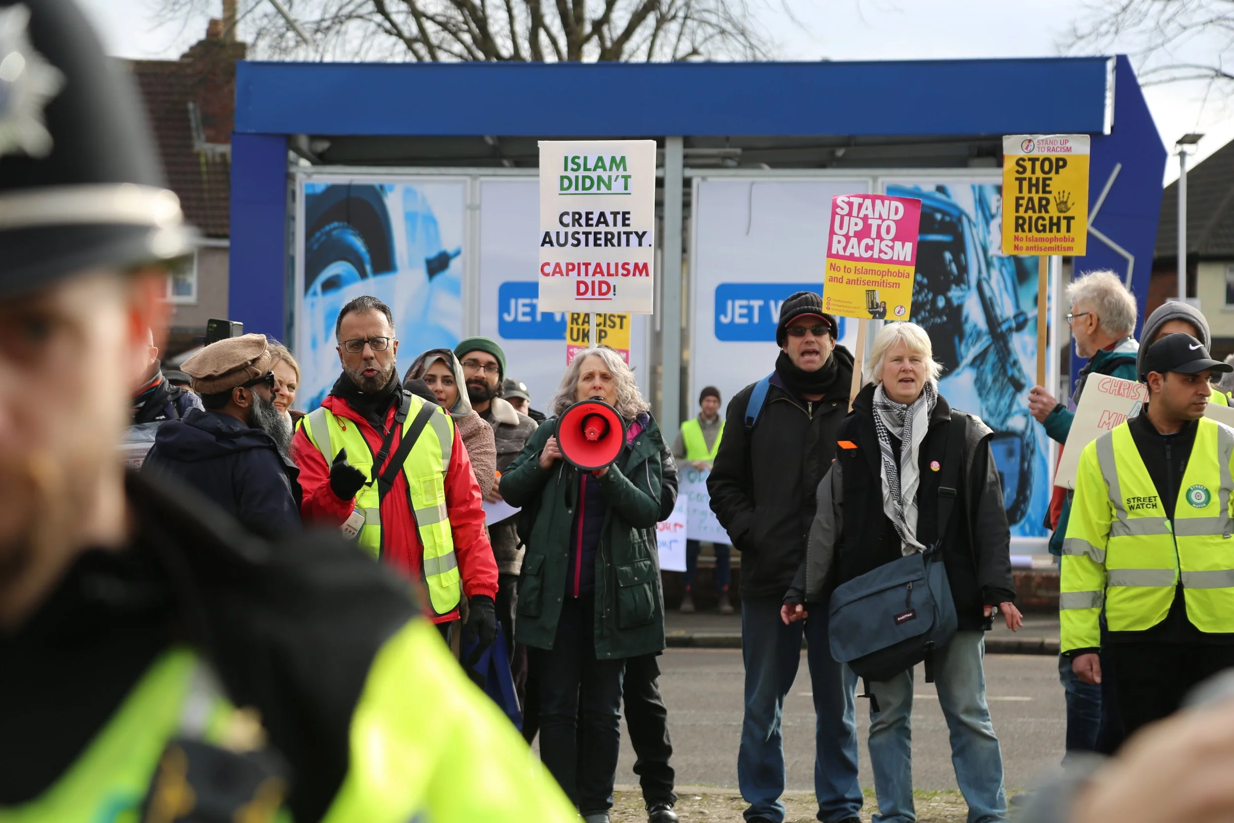 UKIP march and counter protests in Alum Rock 21.02.2026 (4) - photo by Adam Yosef.JPG
