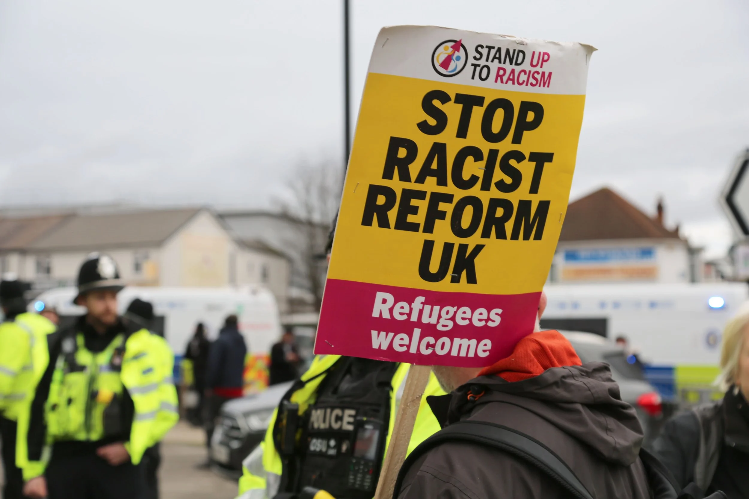 UKIP march and counter protests in Alum Rock 21.02.2026 (11) - photo by Adam Yosef.JPG