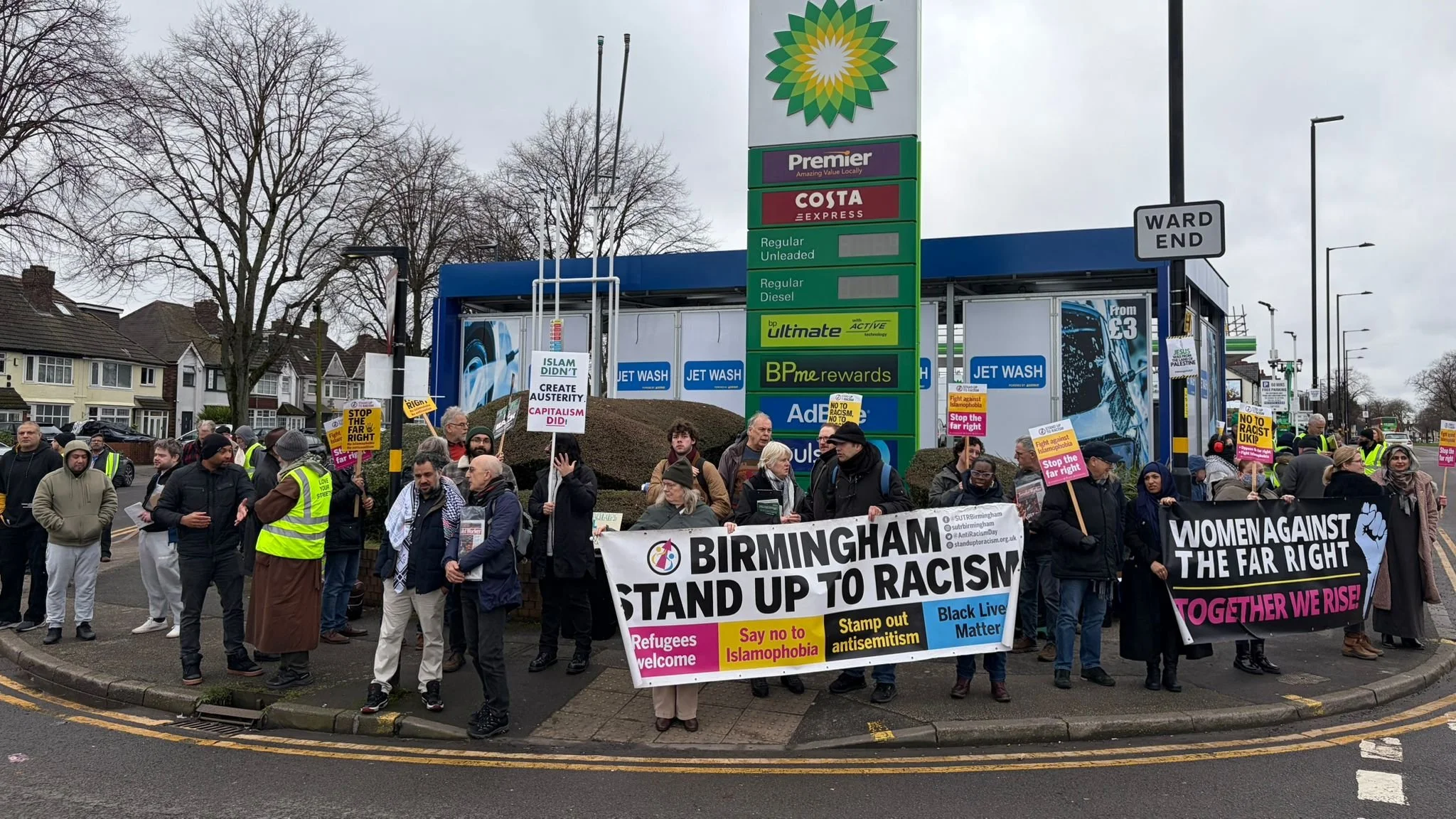 Counter Protests in Birmingham Challenge Far-Right Activity and Call for Unity