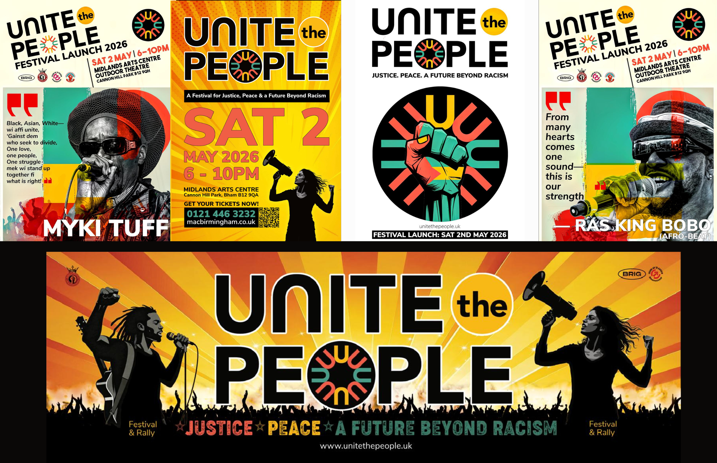 Birmingham Unites: Music, Culture and Communities Come Together for Unite The People Festival Launch.