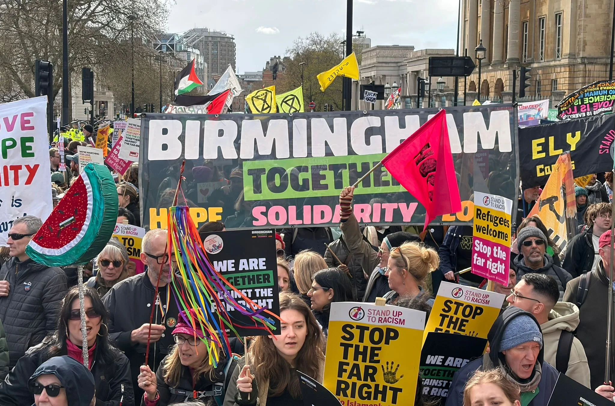 Birmingham builds on national anti-racism march with renewed local action