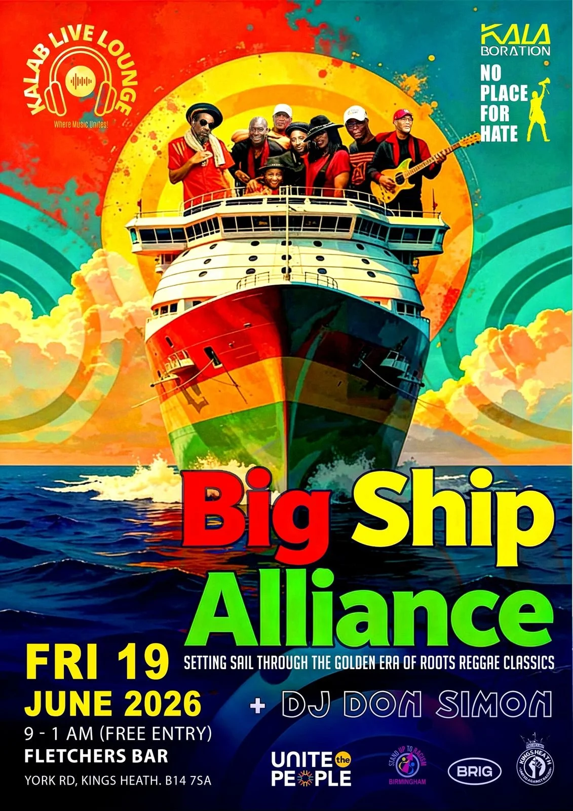 Kalab Lounge Presents: Big Ship Alliance