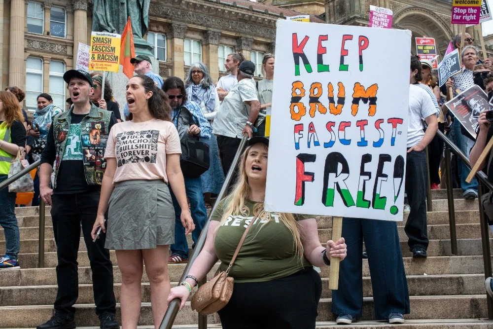 'Birmingham United Will Never Be Defeated': Hundreds Rally Against Britain First