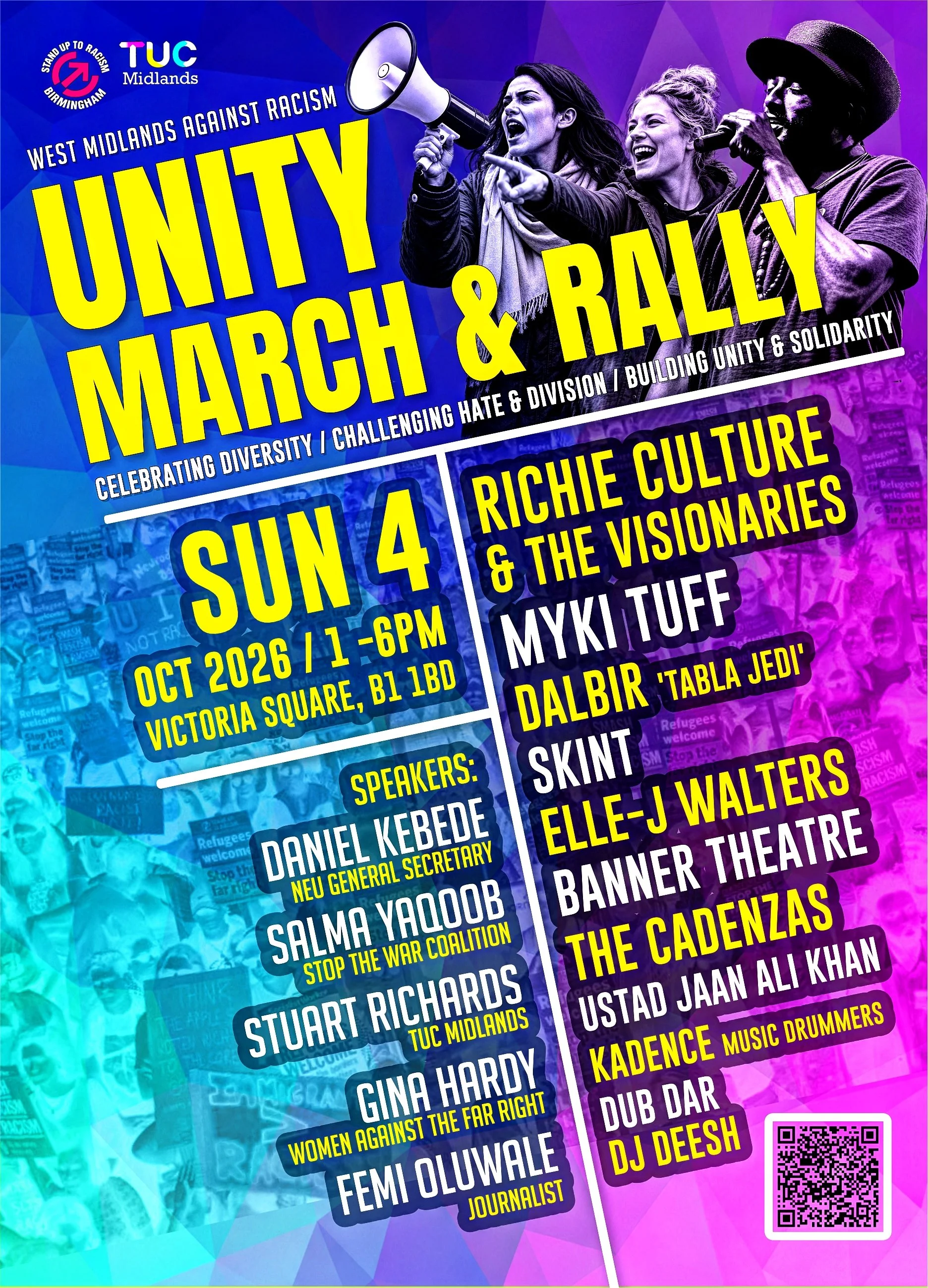 West Midlands Against Racism: We Stand Together