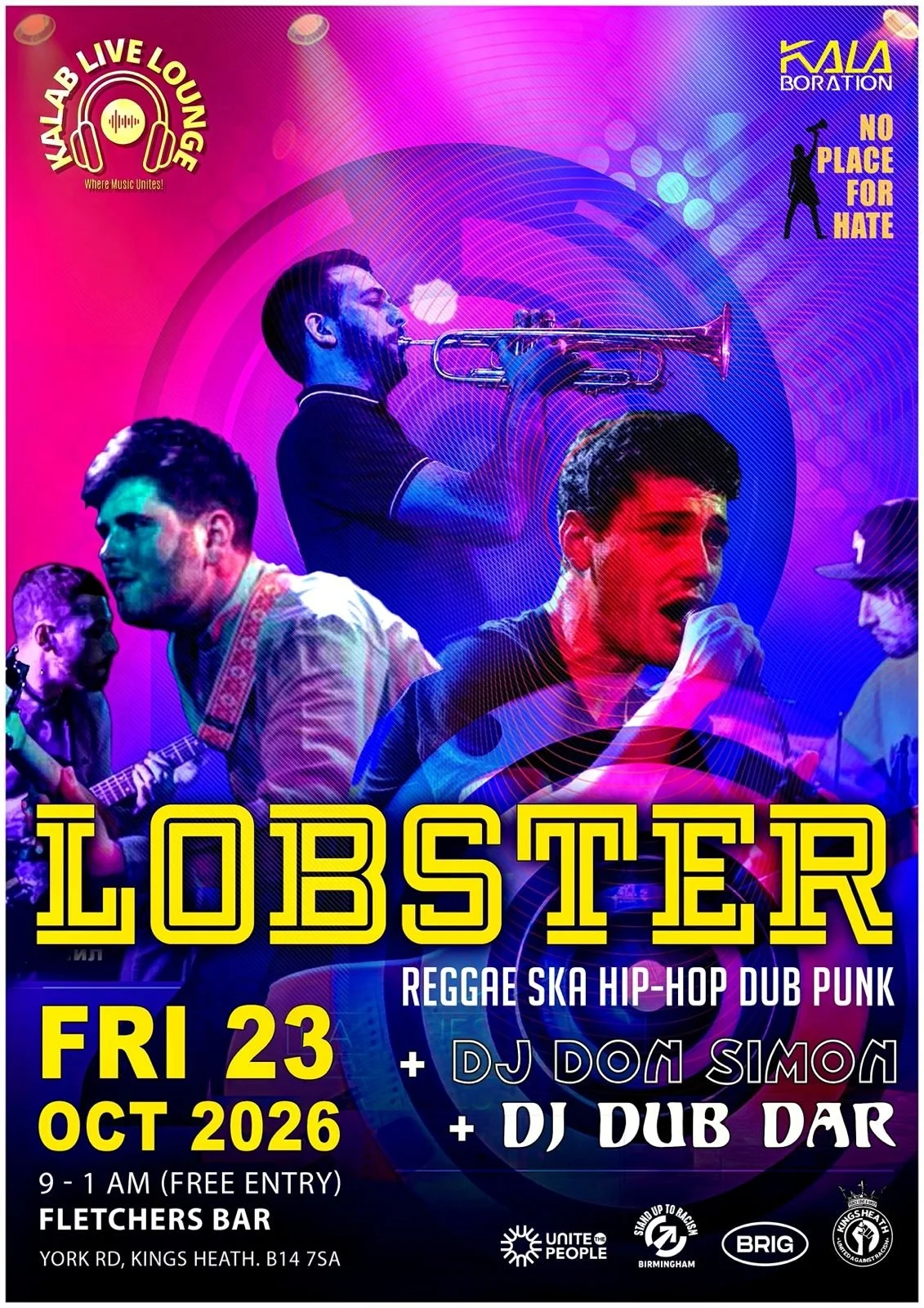 Kalab Lounge Presents: LOBSTER + DJ DON SIMON