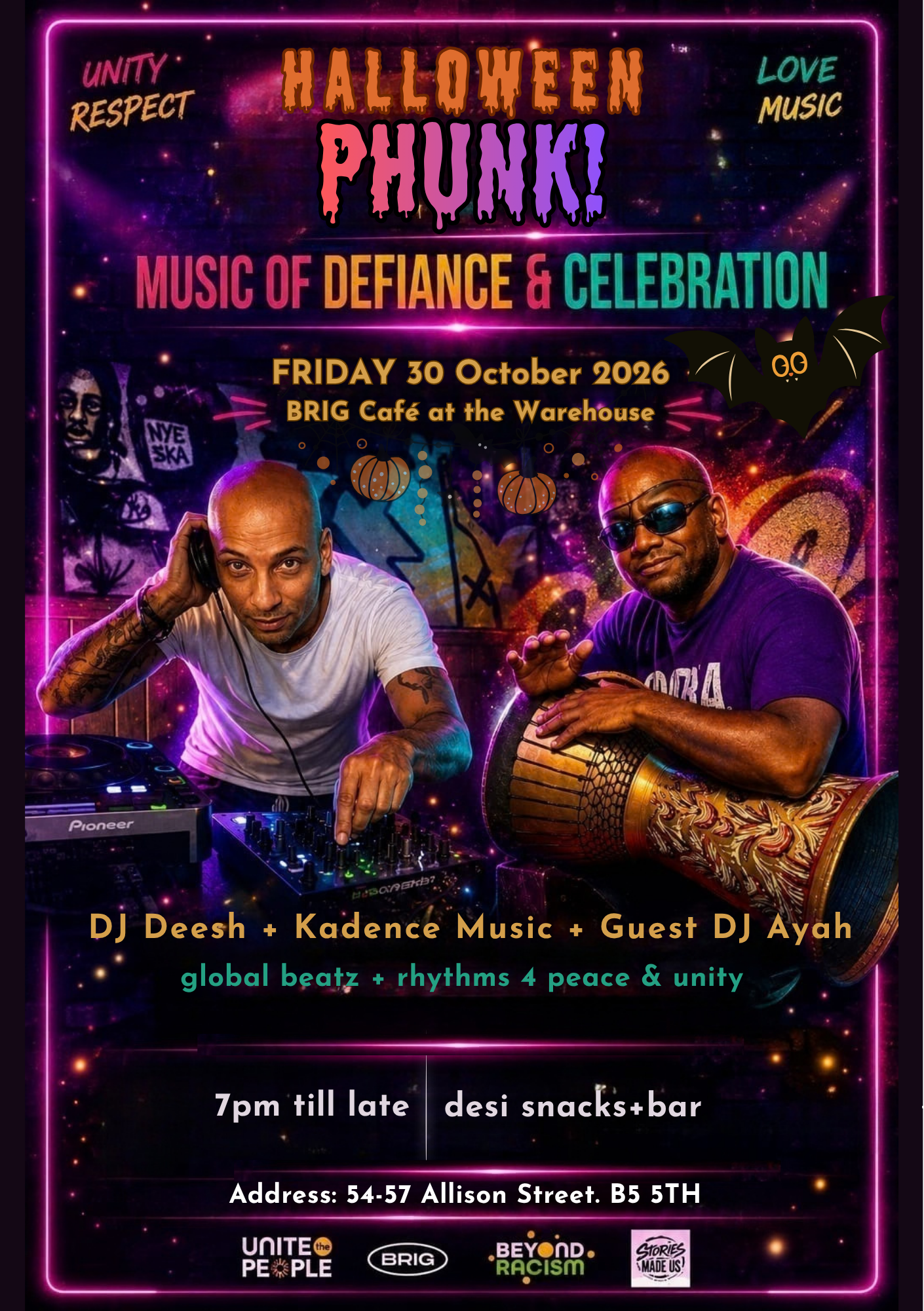 PHUNK! Music of Defiance &amp; Celebration is back for a Halloween special!