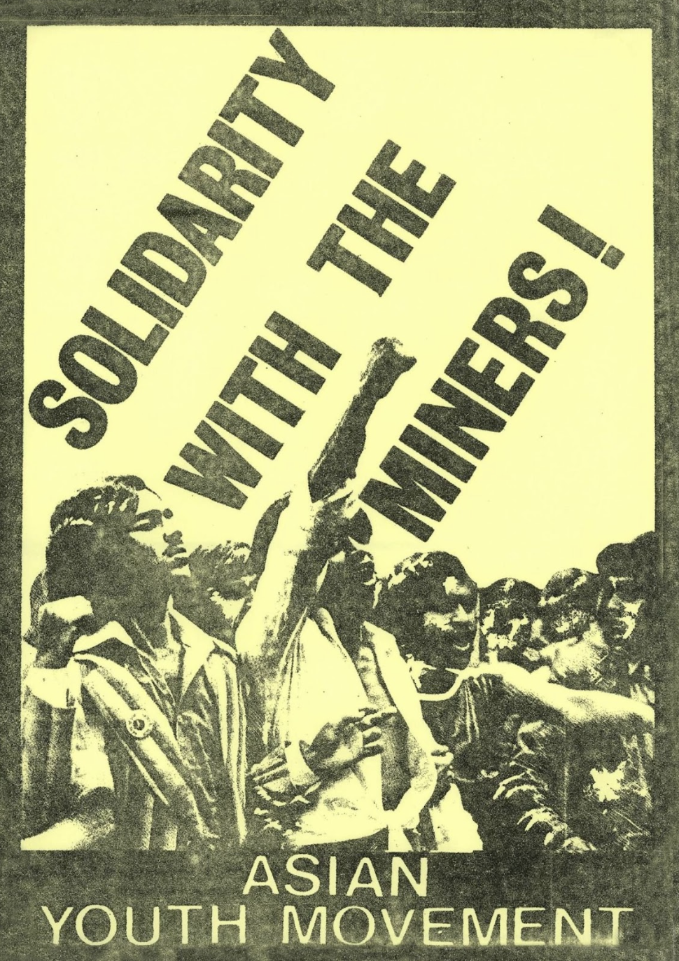 Image Source: Mukhtar Dar. Mr Dar designed and printed posters in support of striking miners