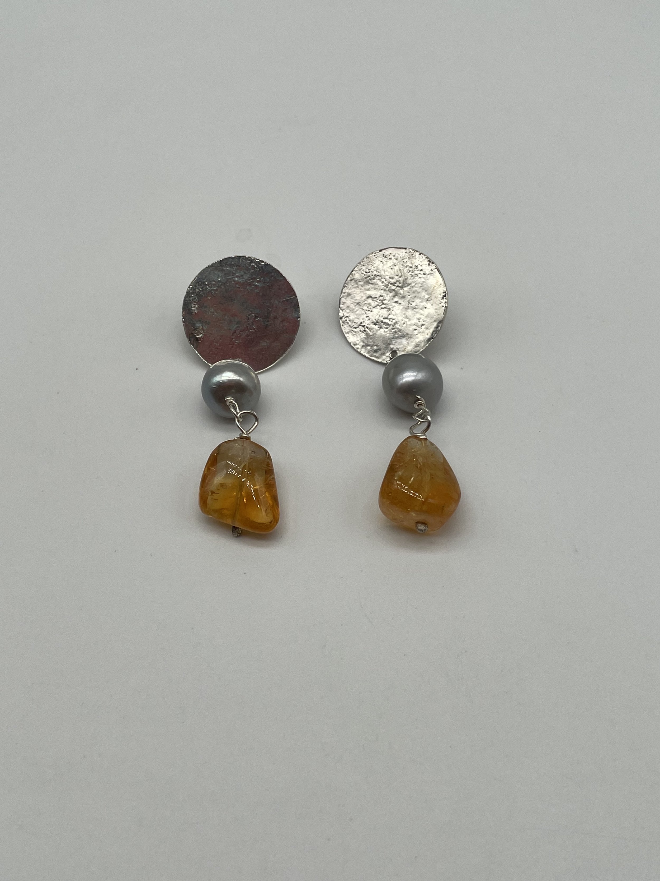 Argento 925 Quarzo citrino - €95.00