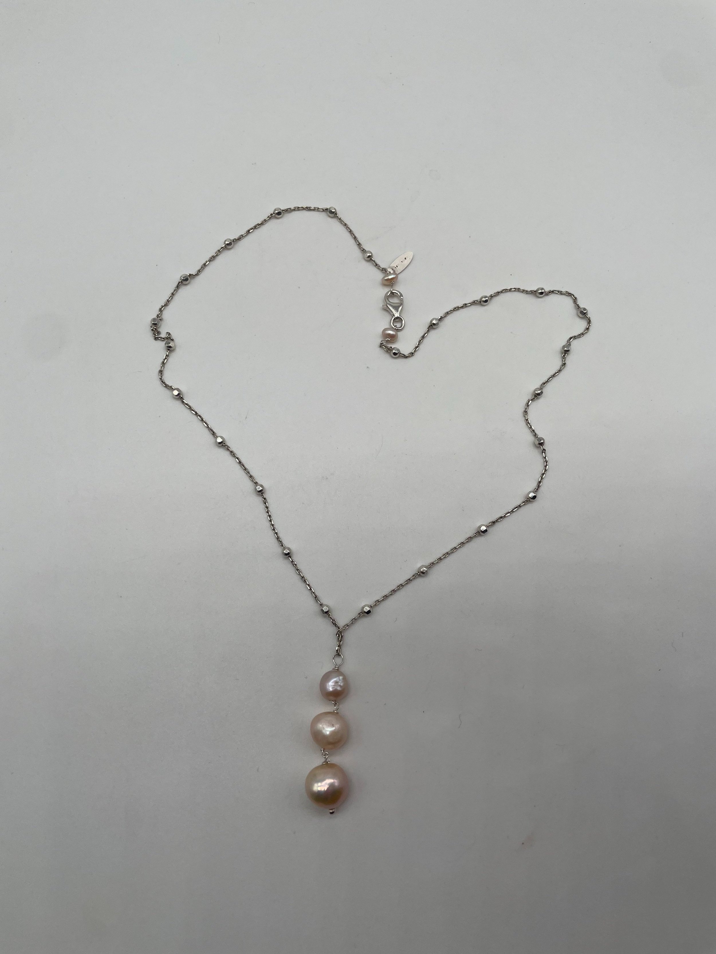 Argento 925 Perle bianche - €70.00