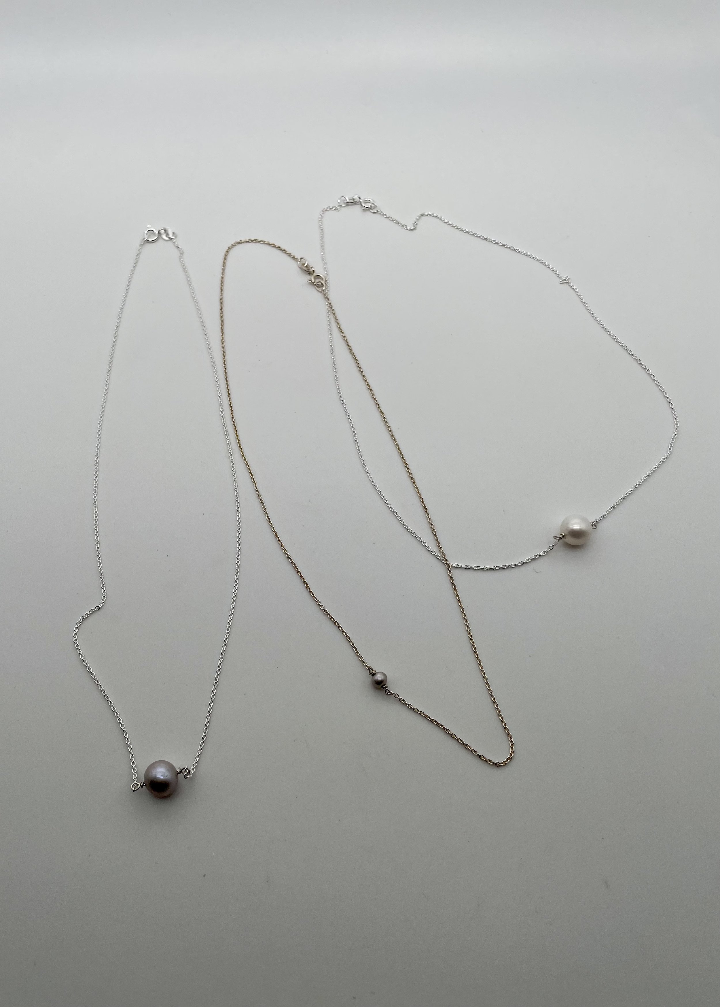 Argento 925 Perla Bianca / Grigia / Acquadolce - €30.00