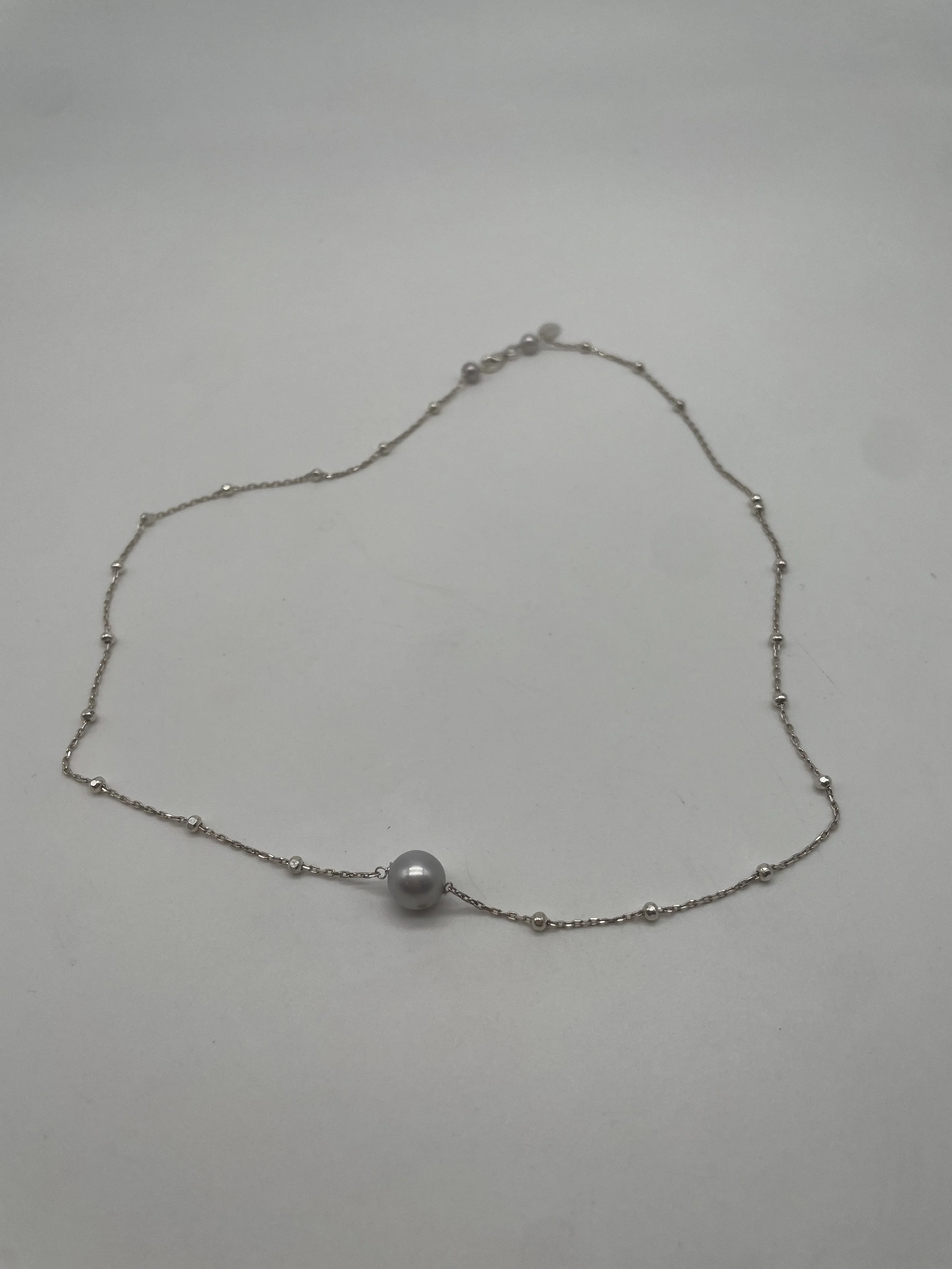 Argento 925 Perle grigie - €60.00