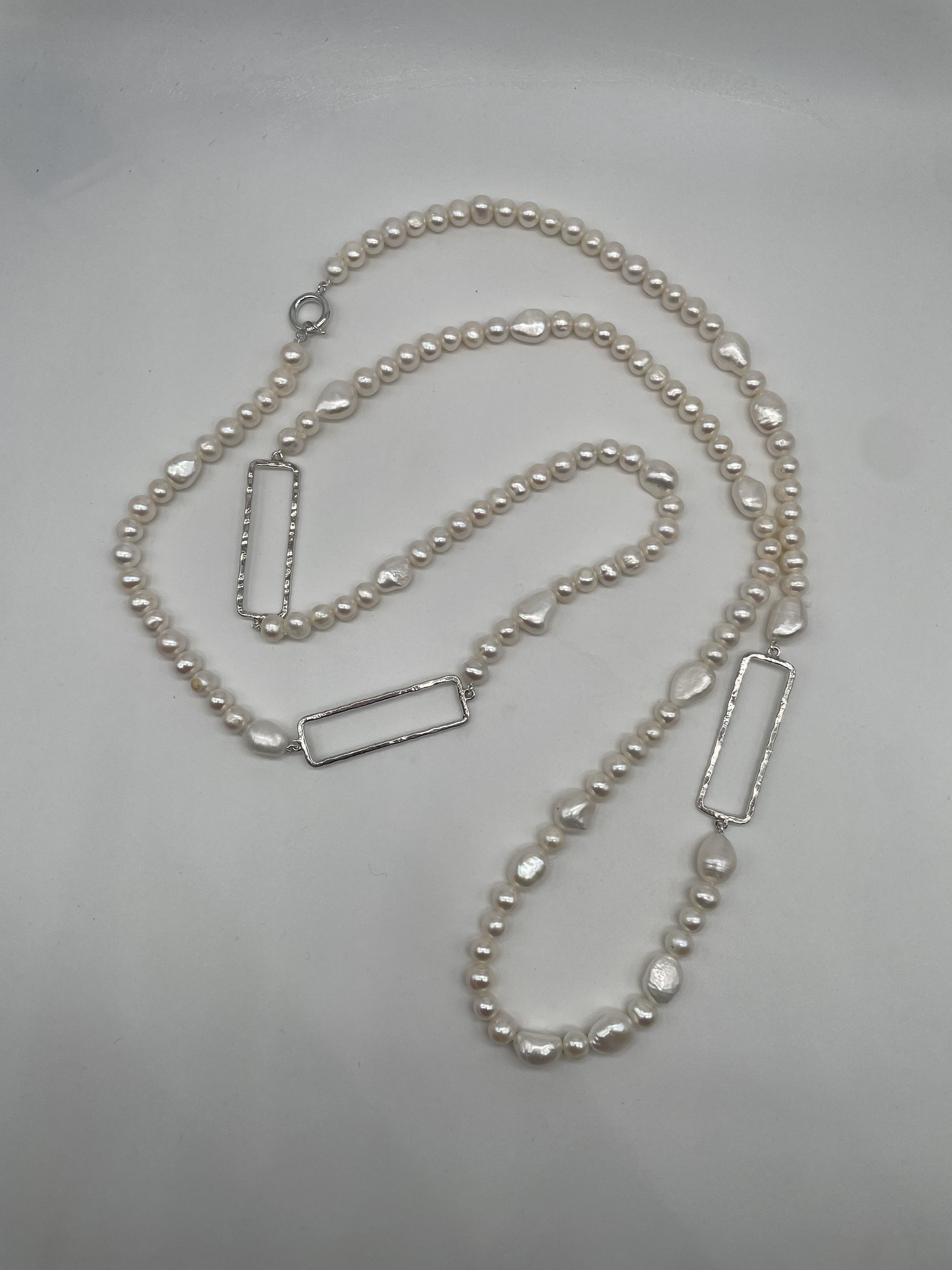 Argento 925 Perle Bianche - €270.00