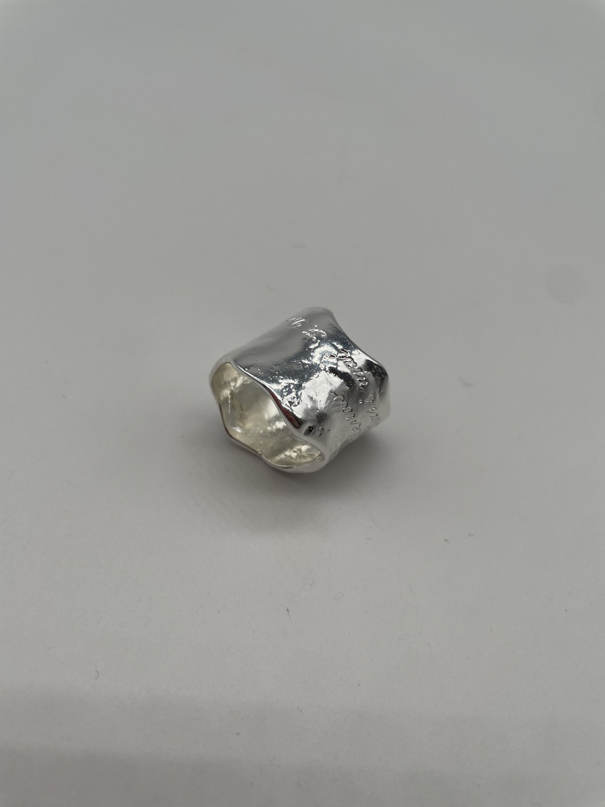 Argento 925 "Vivere ardendo, brucarsi mai" D'Annunzio - €120.00
