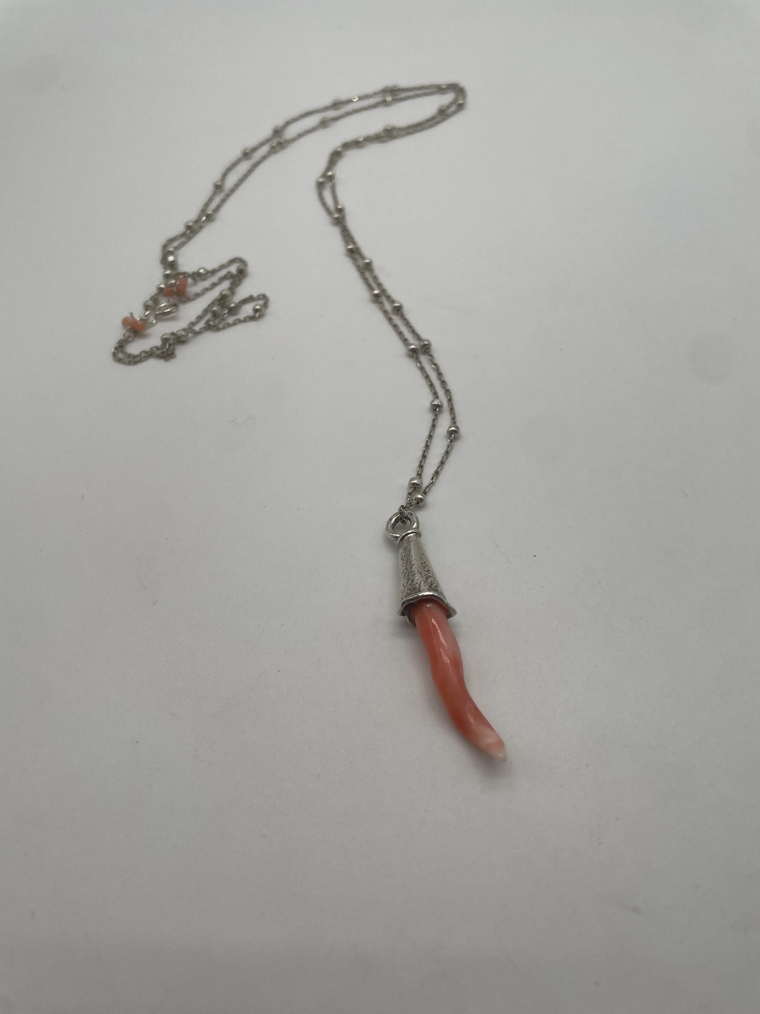 Argento 925 Corallo rosa - €150.00