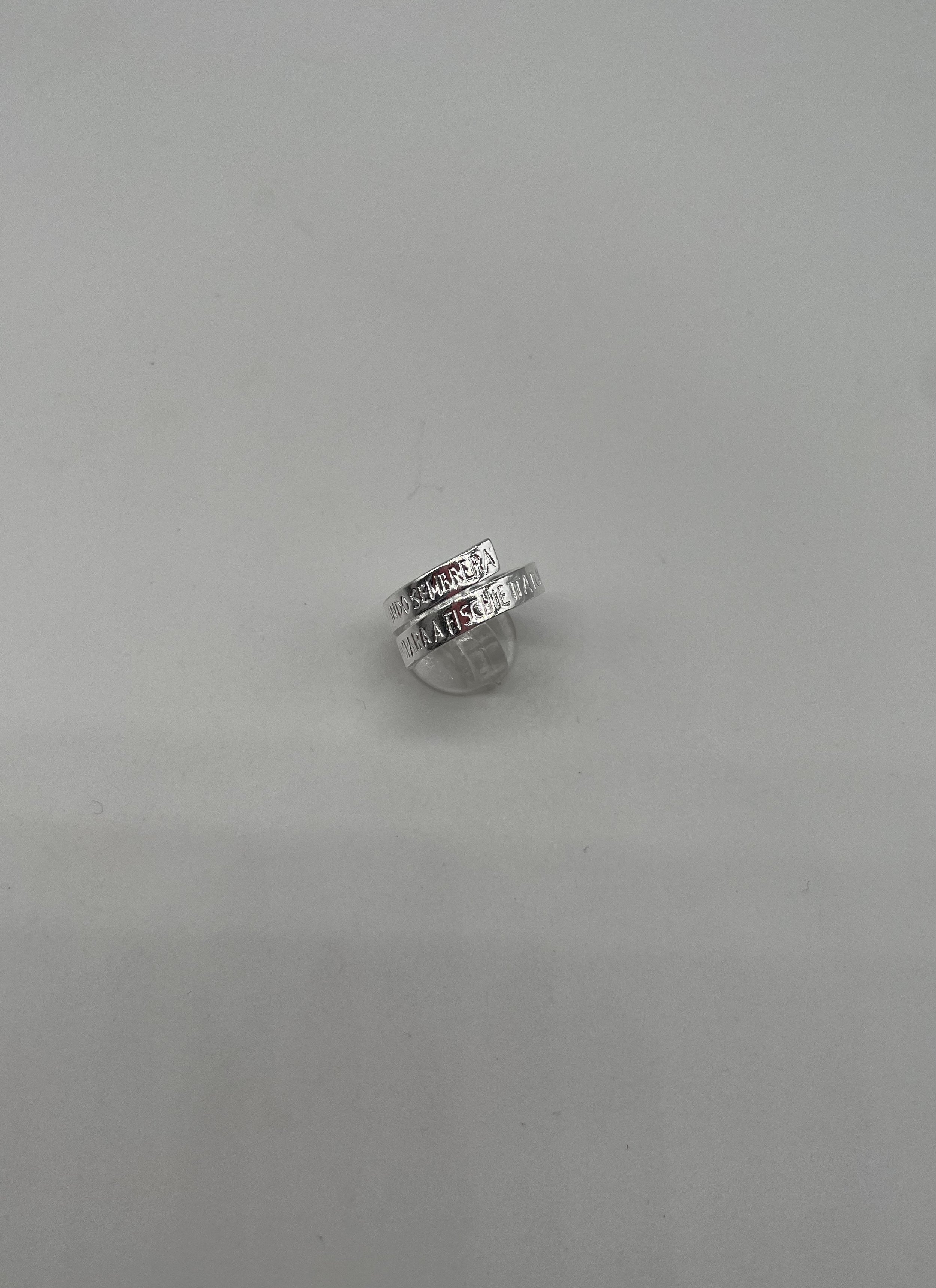 Argento 925 "Impara i fischiettar, il mondo più giocondo sembrerà" Walt Disney - €65.00
