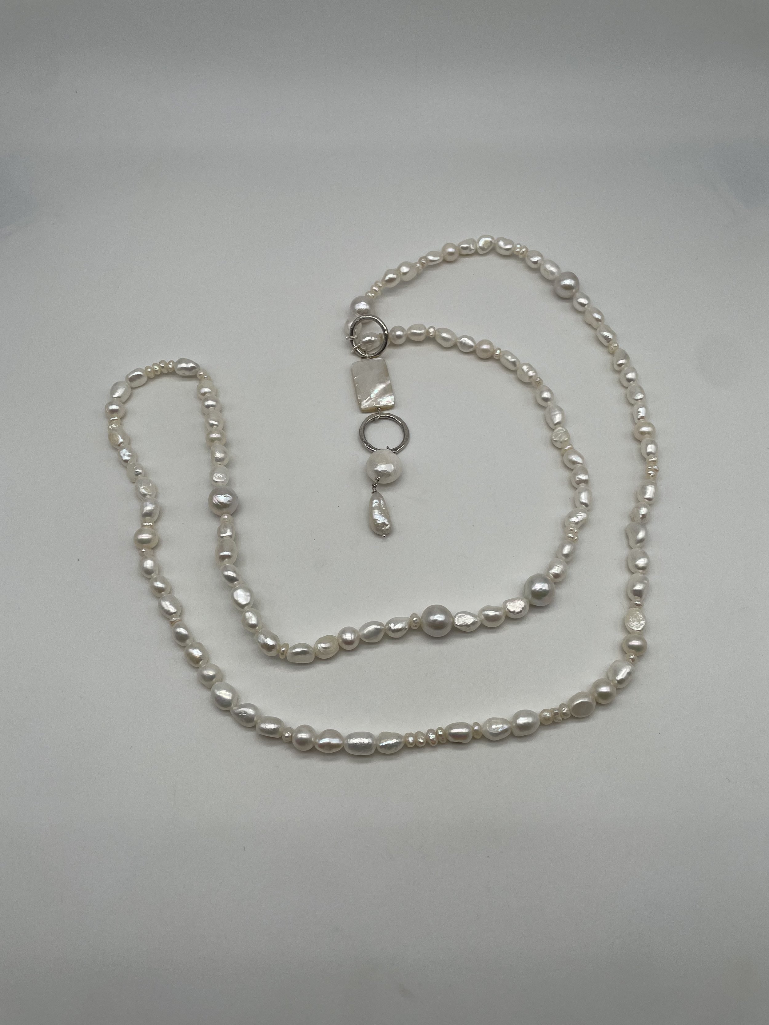 Argento 925 Perle bianche / Madreperla - €170.00