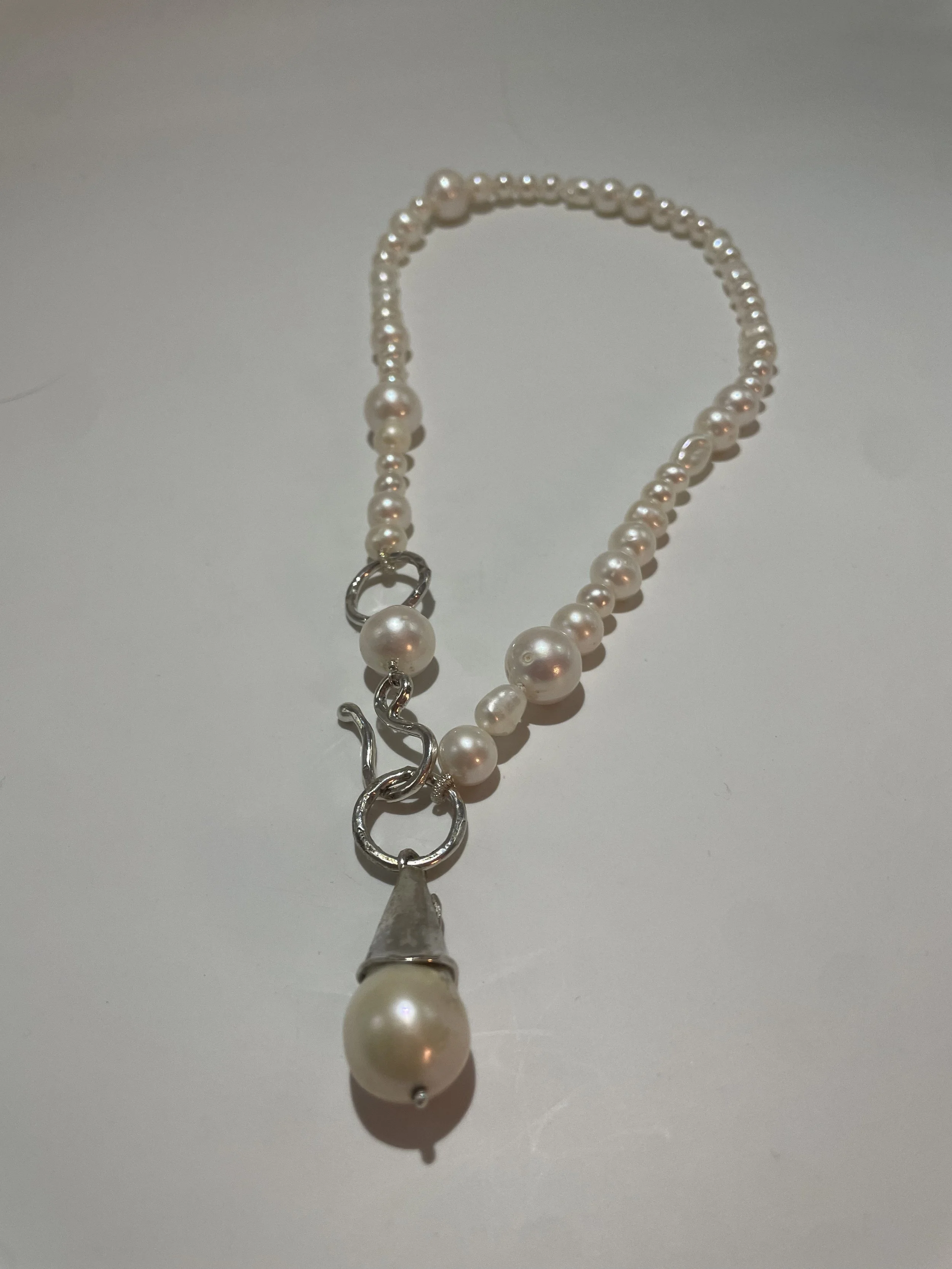 Argento 925 Perla bianca - €180.00