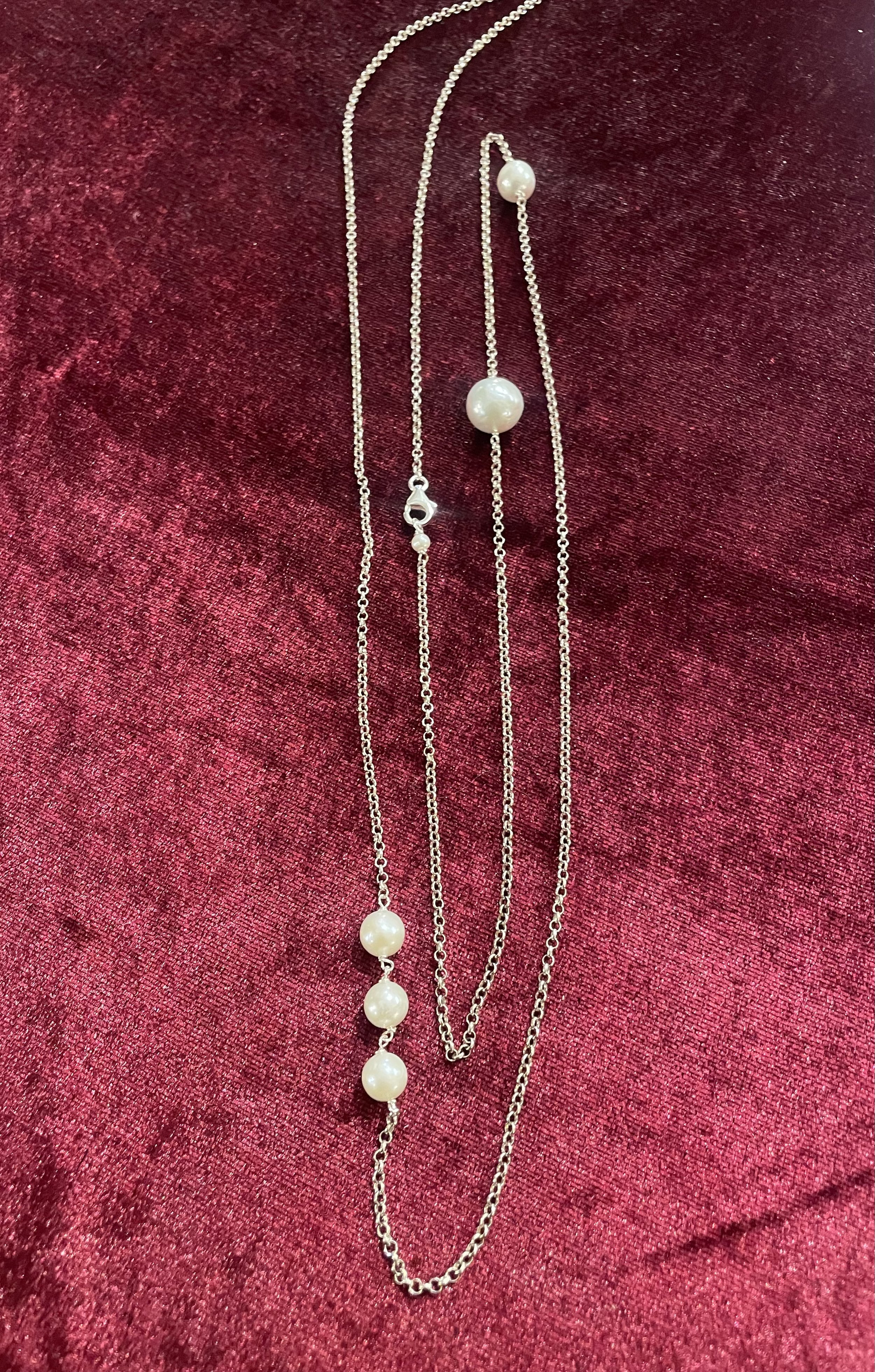 Argento 925 Perle bianche - €100.00