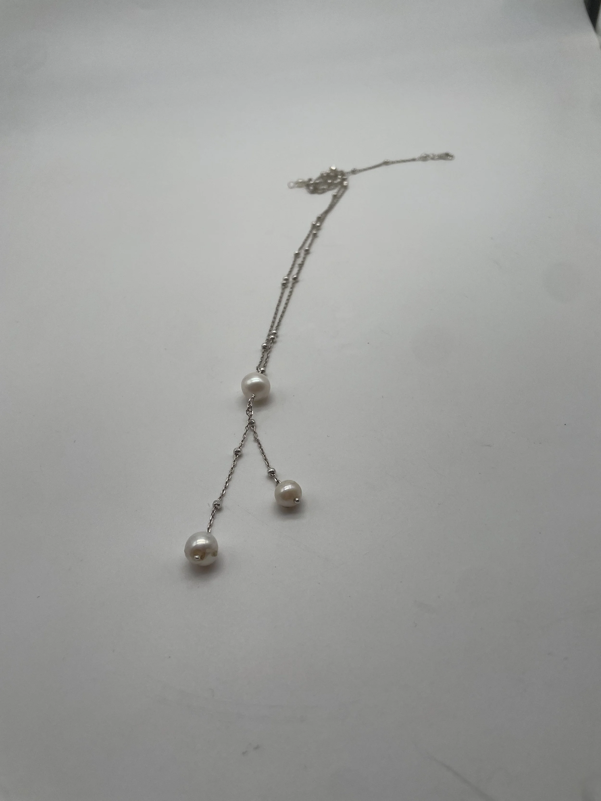 Argento 925 Perle grigie - €100.00