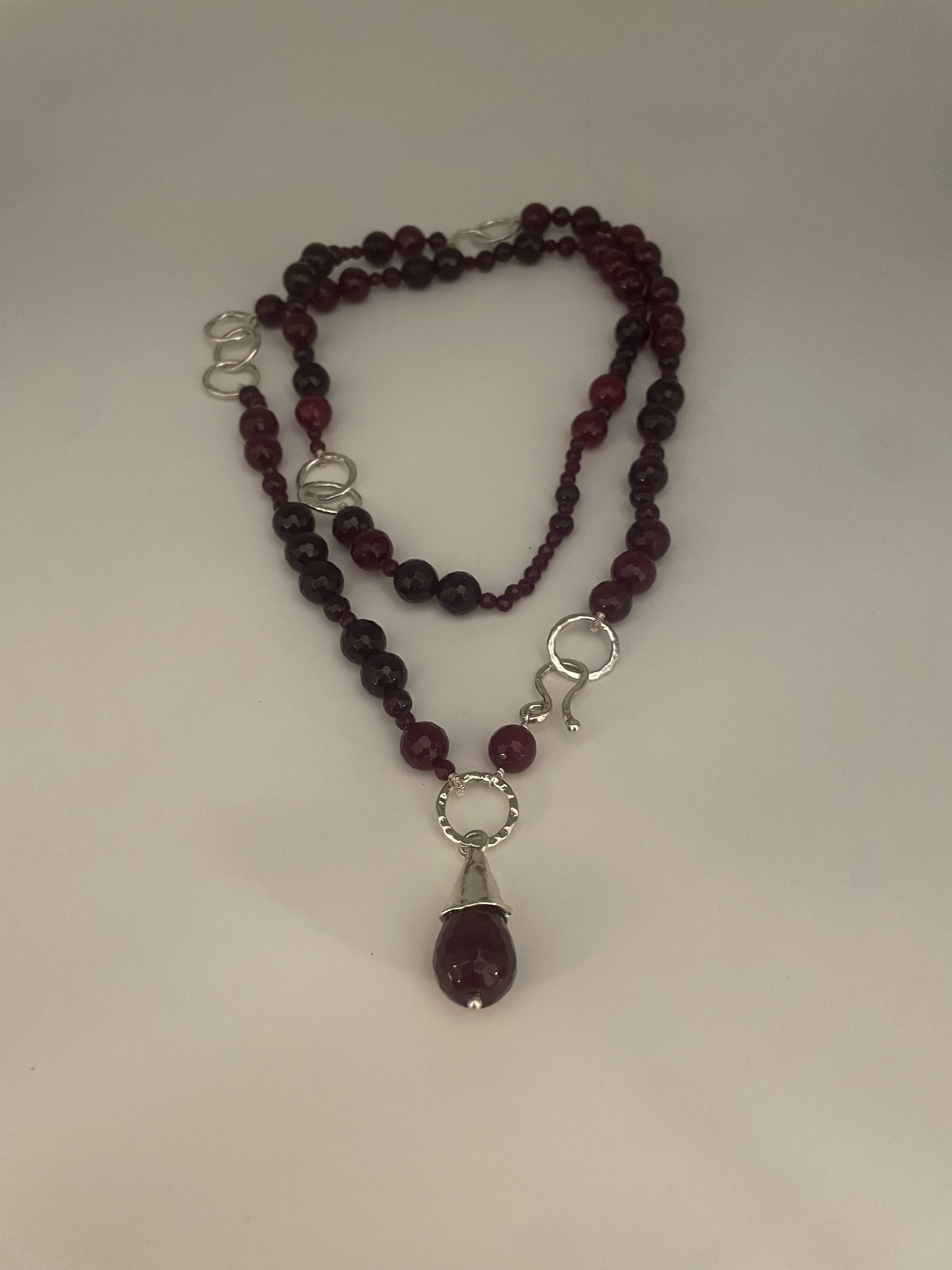 Argento 925 Agata ciliegia - €300.00