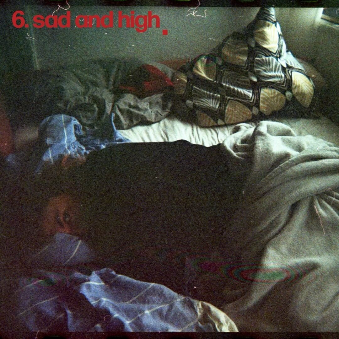 Track 6: Sad and High

Contrary to the title, this song is about gaining clarity. Meeting the not-so-nice parts of myself where they are and allowing them to be there. It&rsquo;s one of the more honest ones on the album and also one of my favorites.
