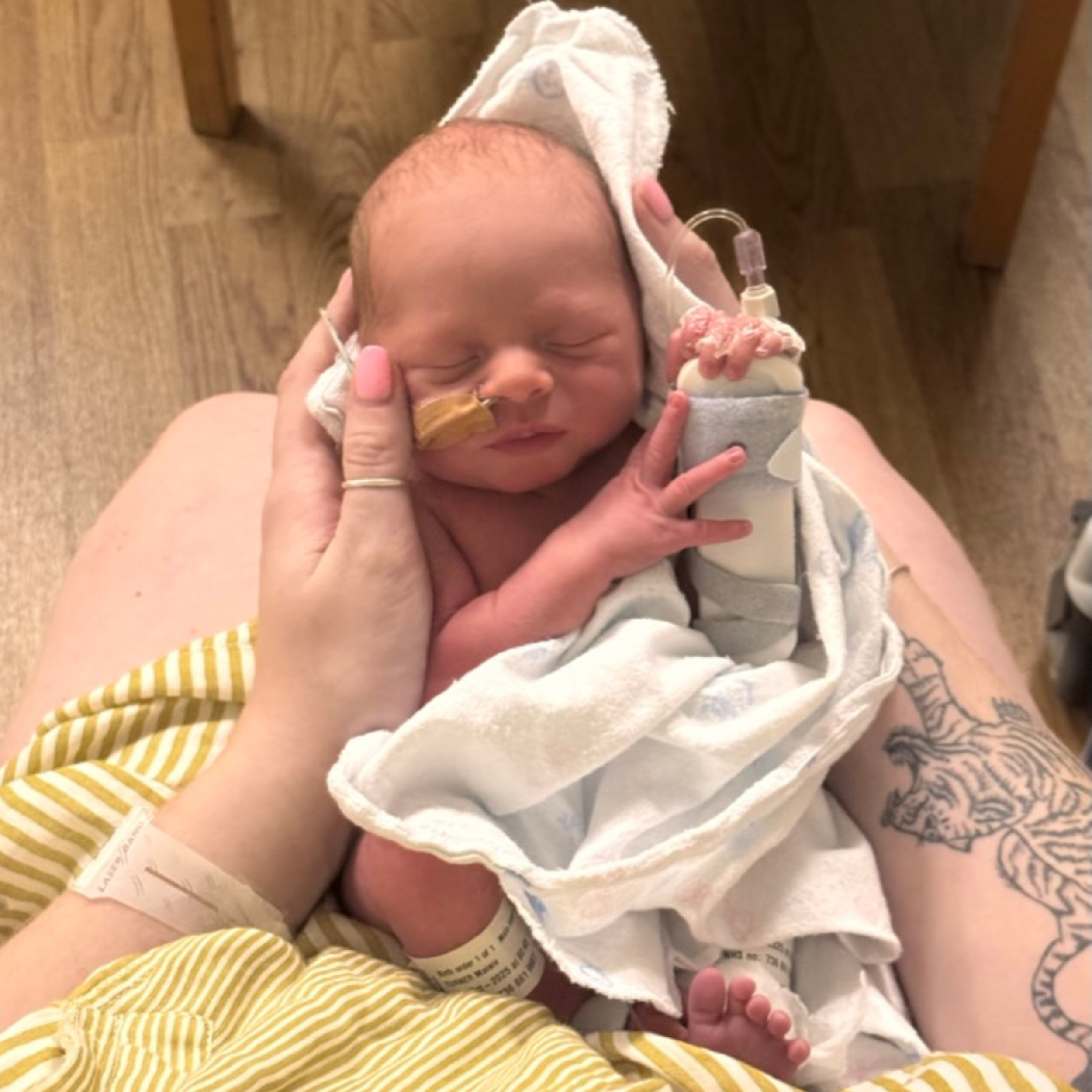 A Positive Birth experience : The Emergency C-Section story