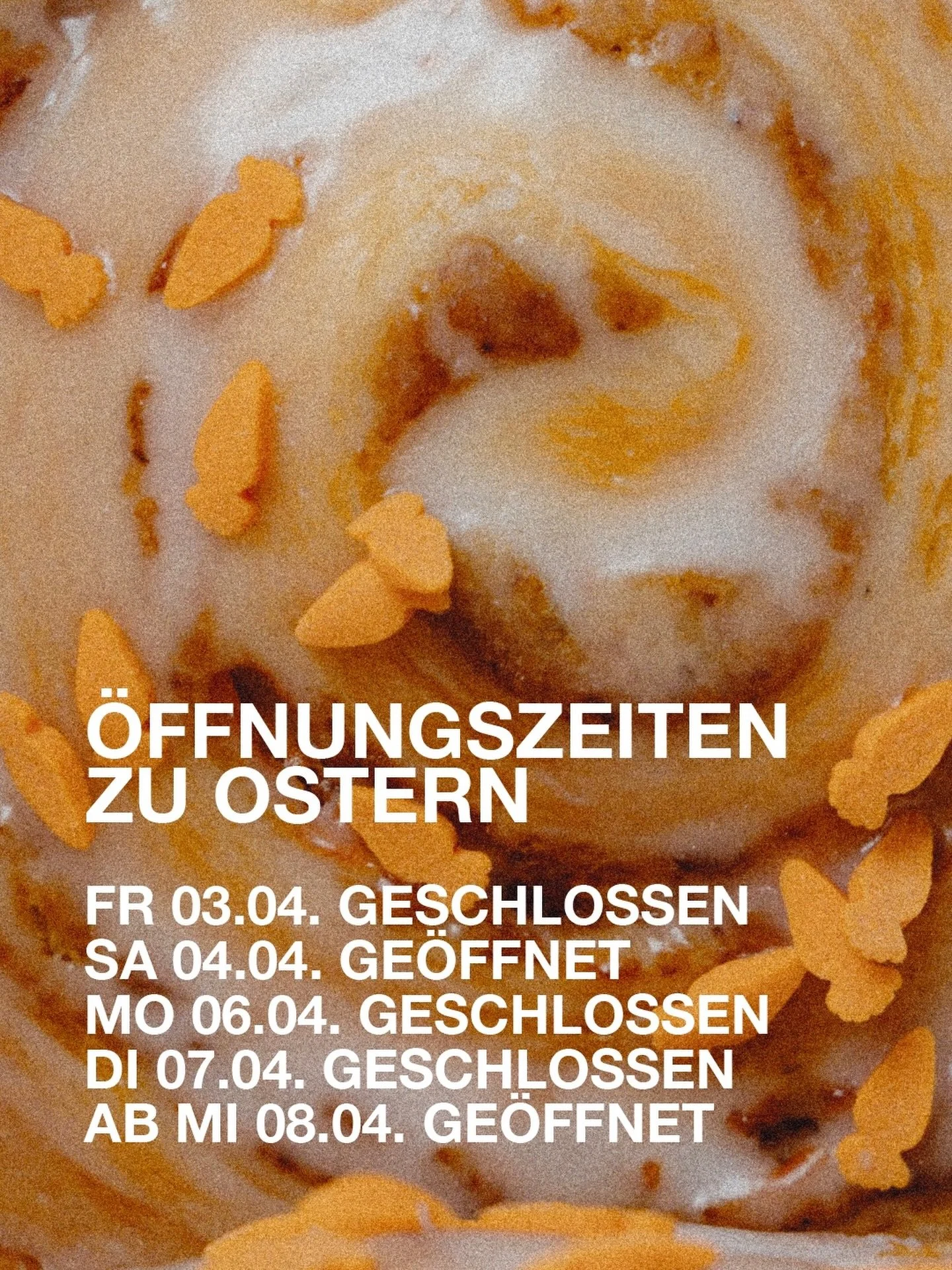 Unsere Oster-&Ouml;ffnungszeiten. 🌼