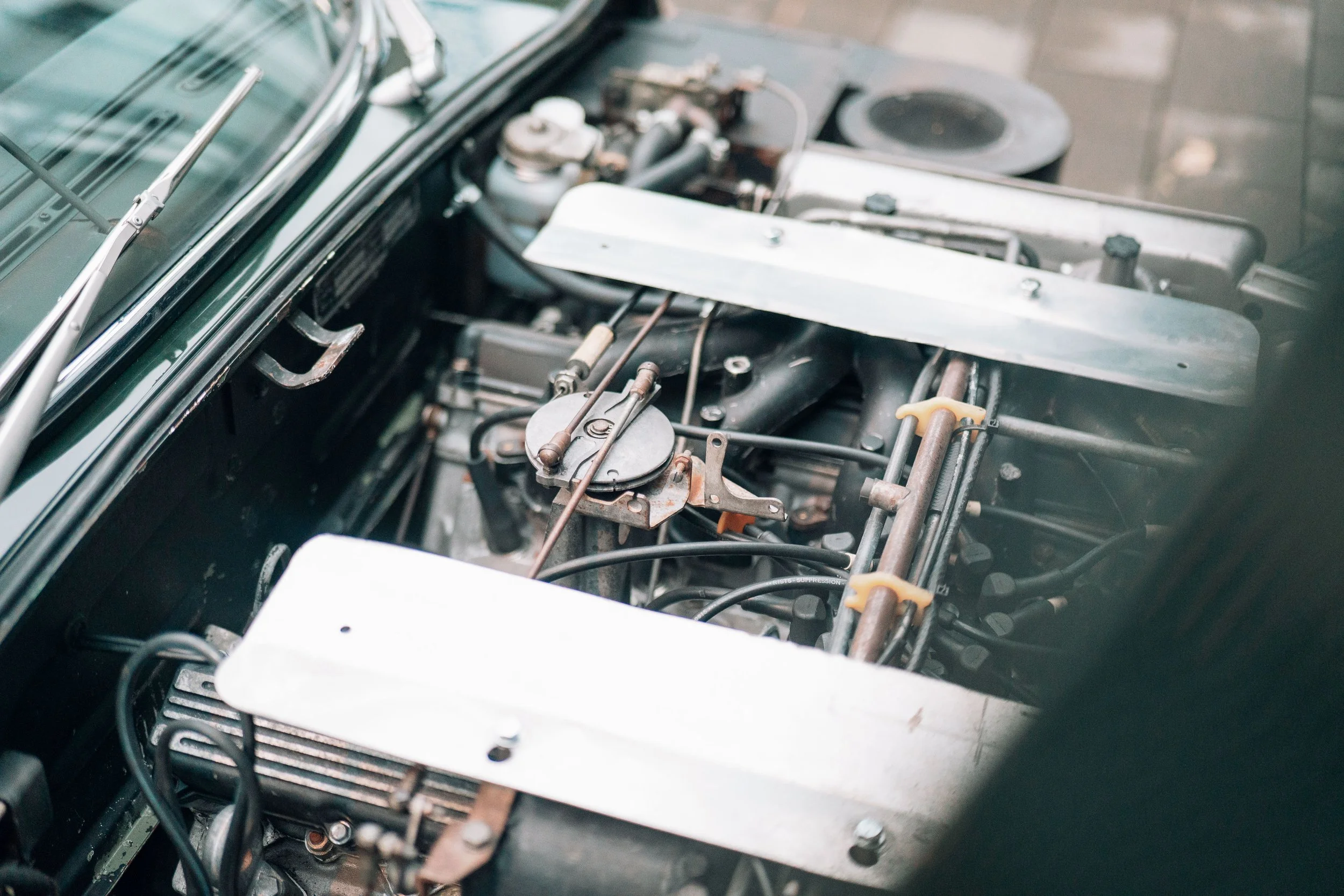 Jaguar 5,3-Liter-V12, Nahaufnahme