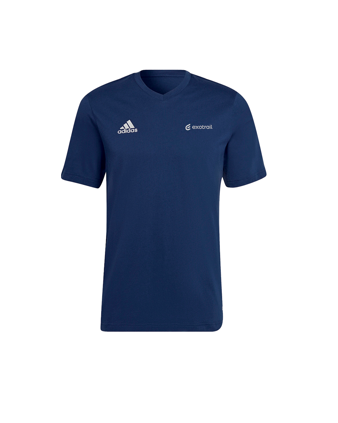 Exotrail x Adidas cotton tshirt V-neck