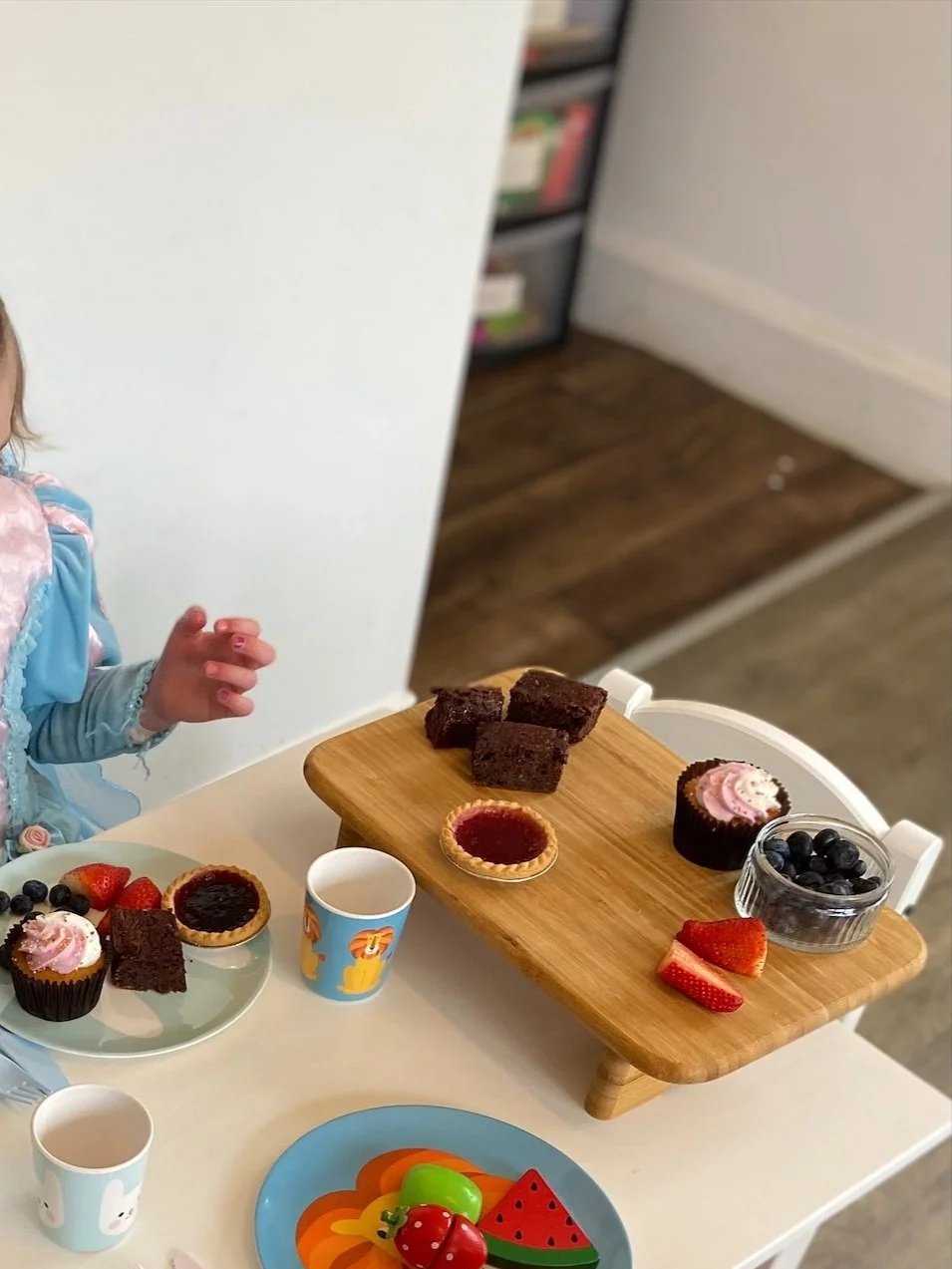 Chair Table Accessory Table Accessories — Tots Tables. Children's Table and Chair hire