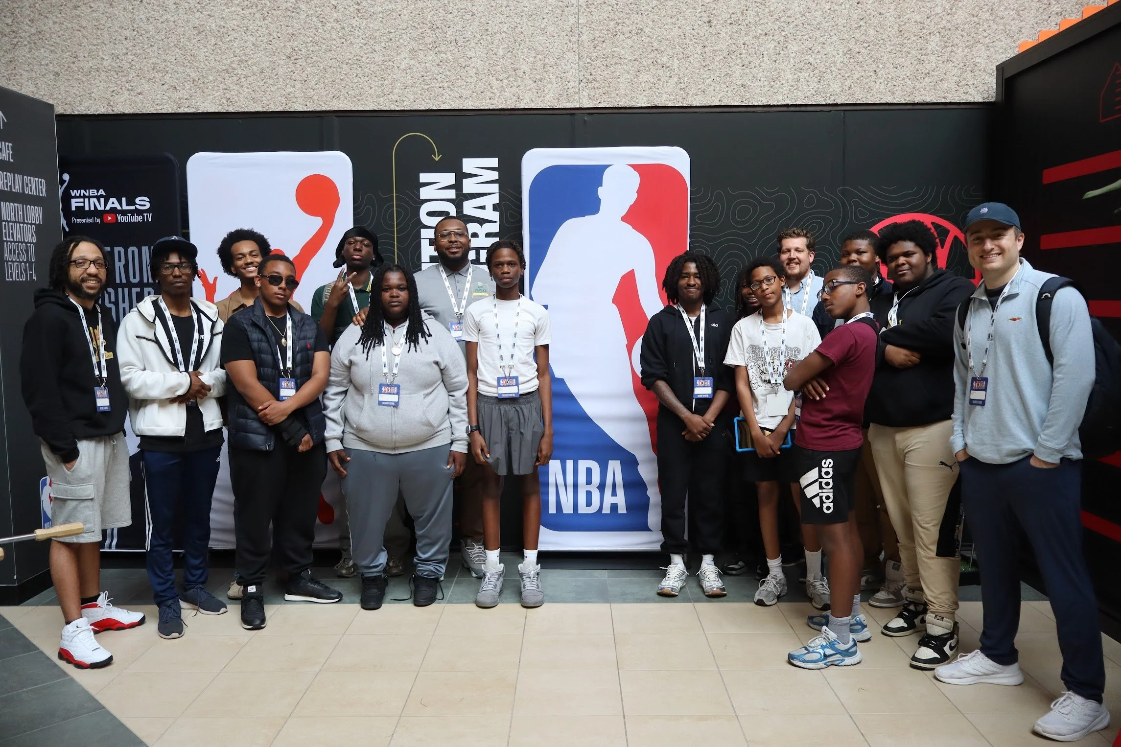 Kismet visits NBA headquarters
