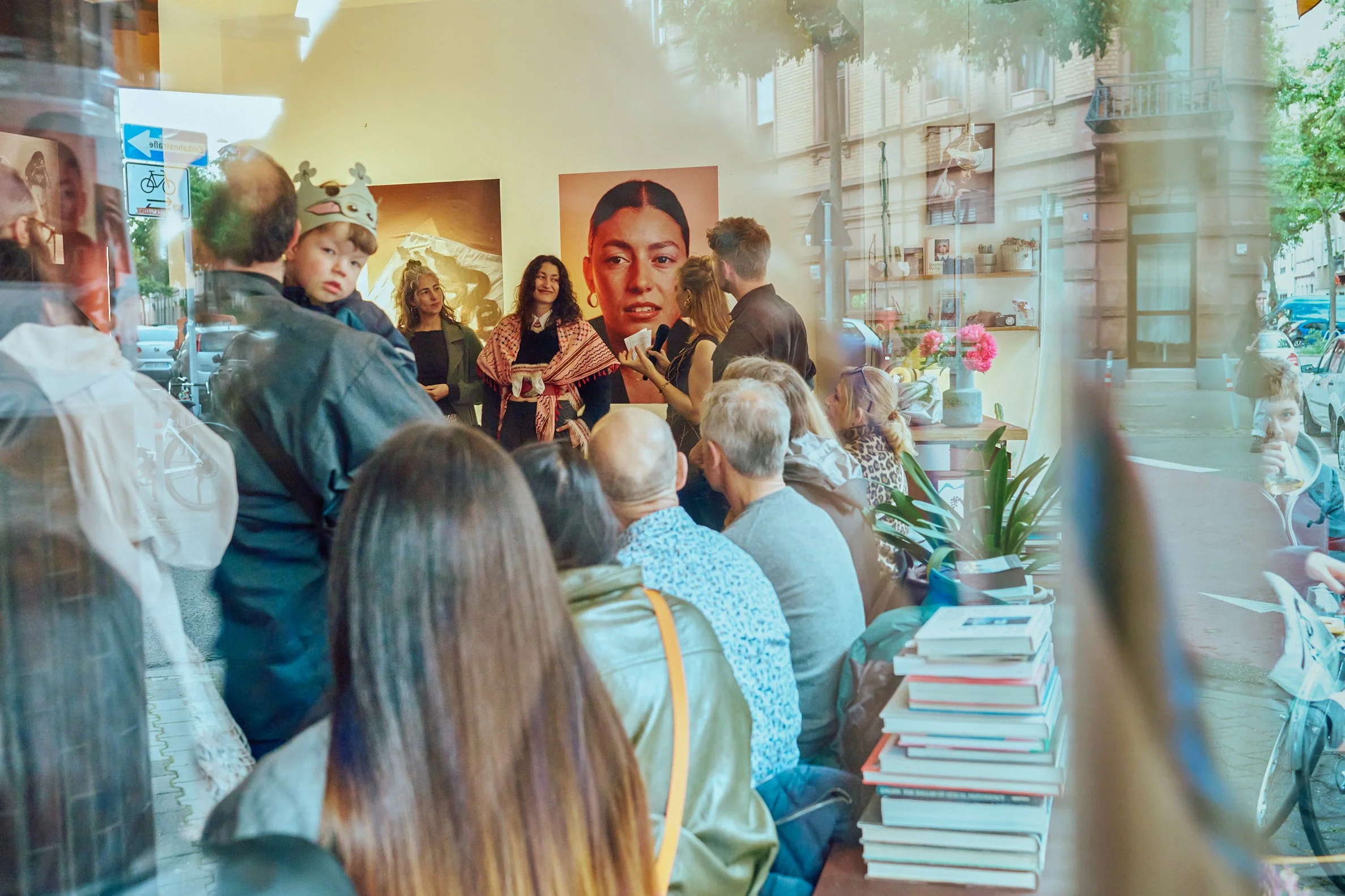 Impressions from the opening of GAZE AND SKIN // May 13, 2026