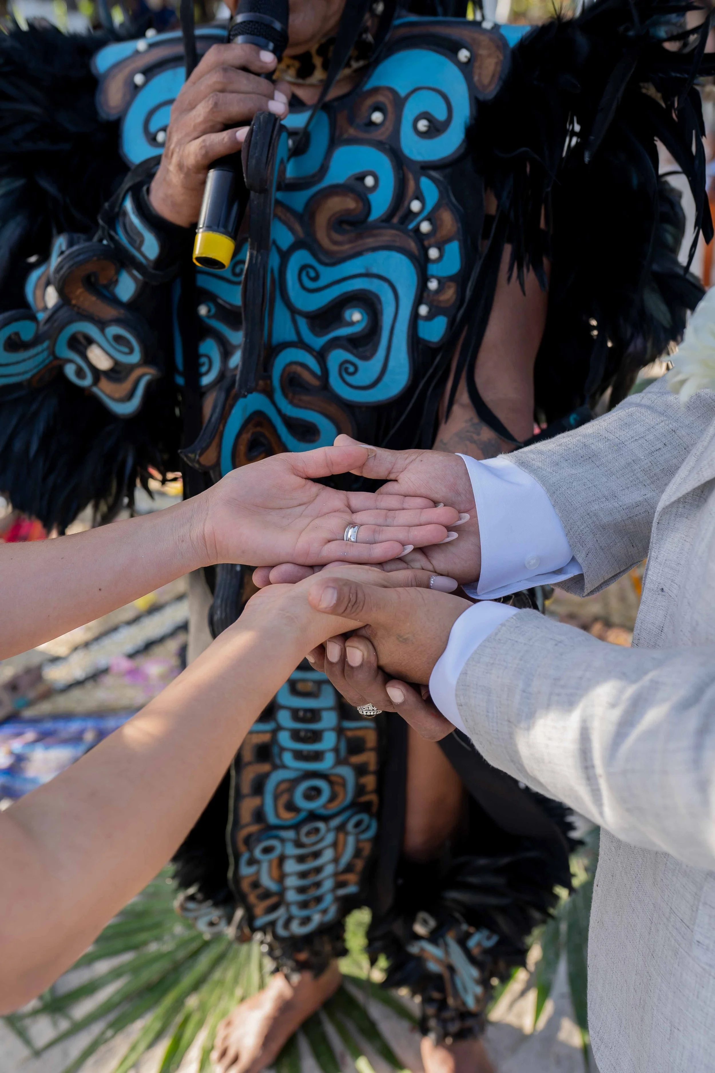 mahahual maya wedding ceremony