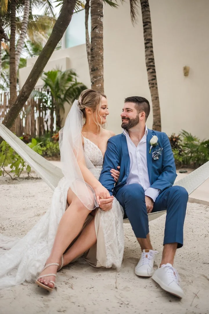 first look photography wedding cancun