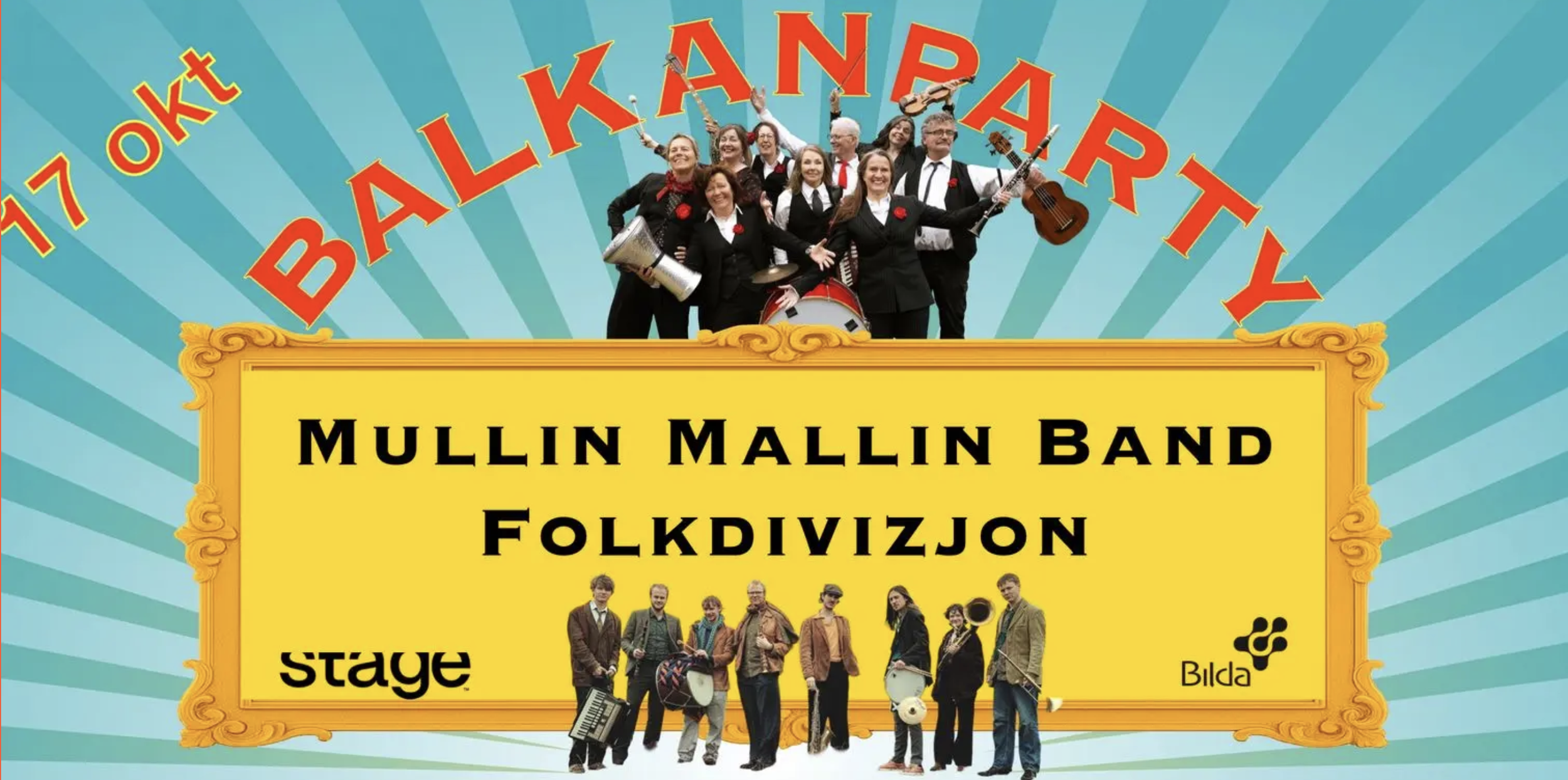 Balkanparty! @Stage Umeå
