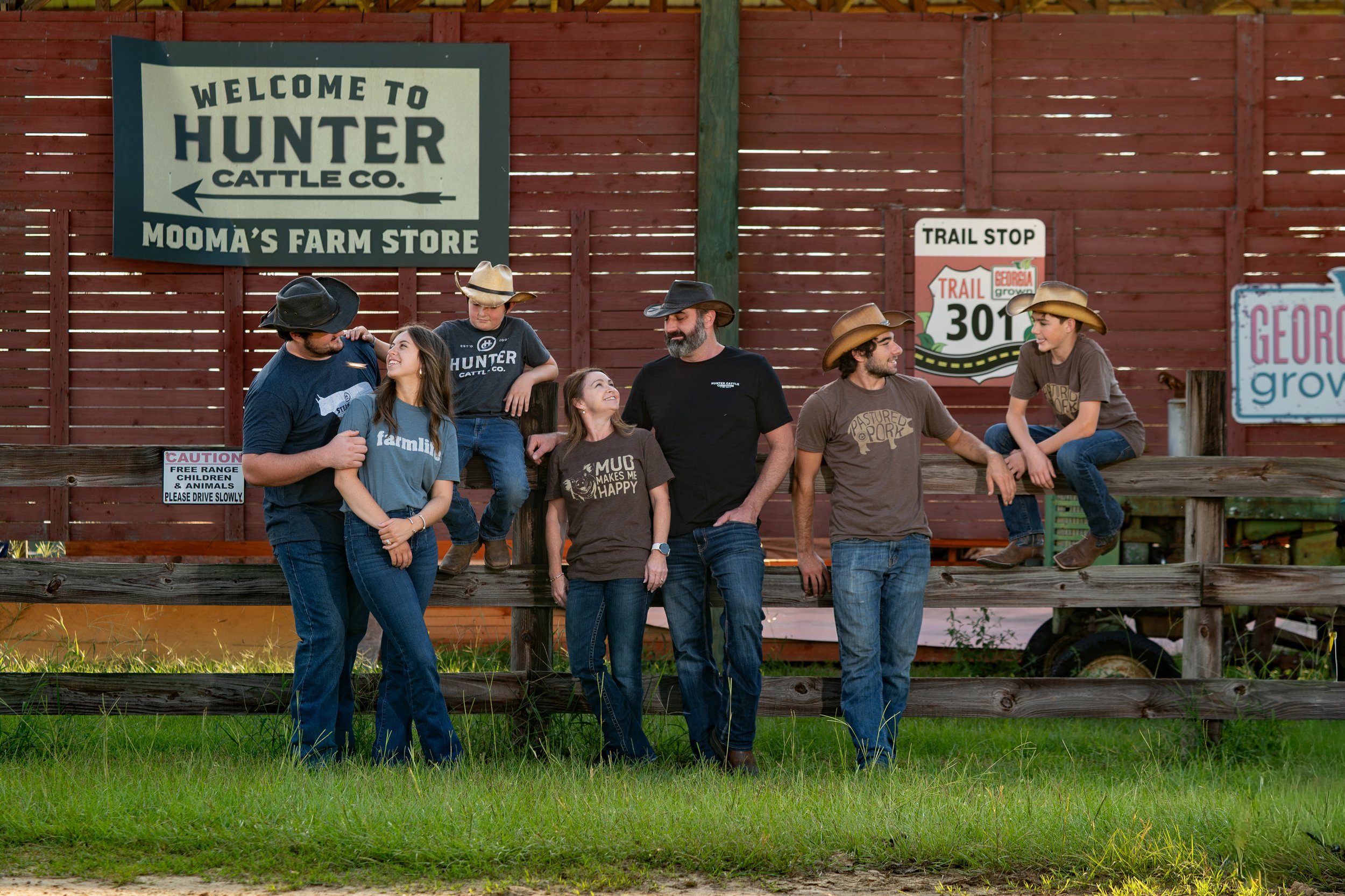 Hunter Cattle Family