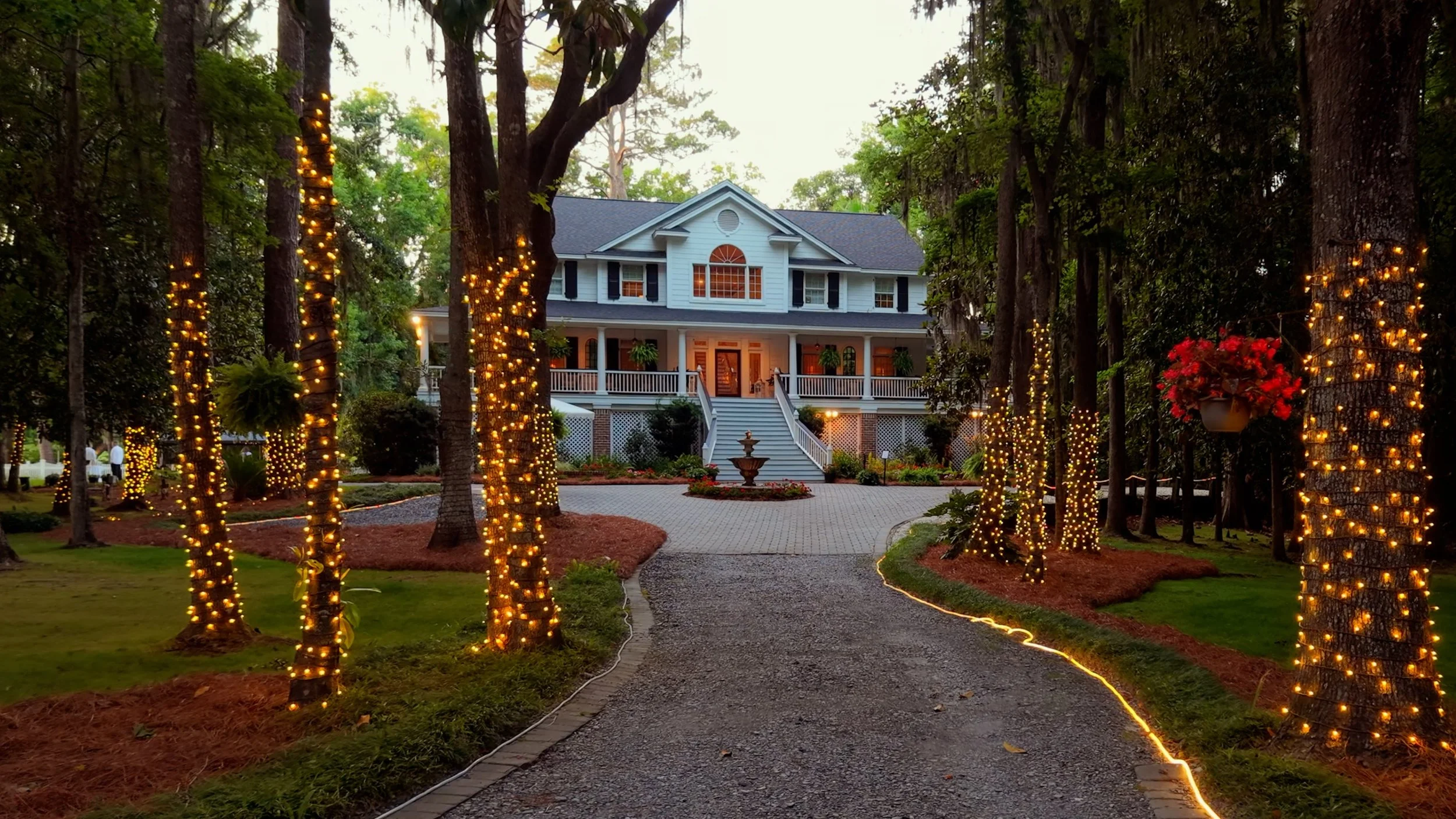 Golden Hour at The Mackey House Savannah