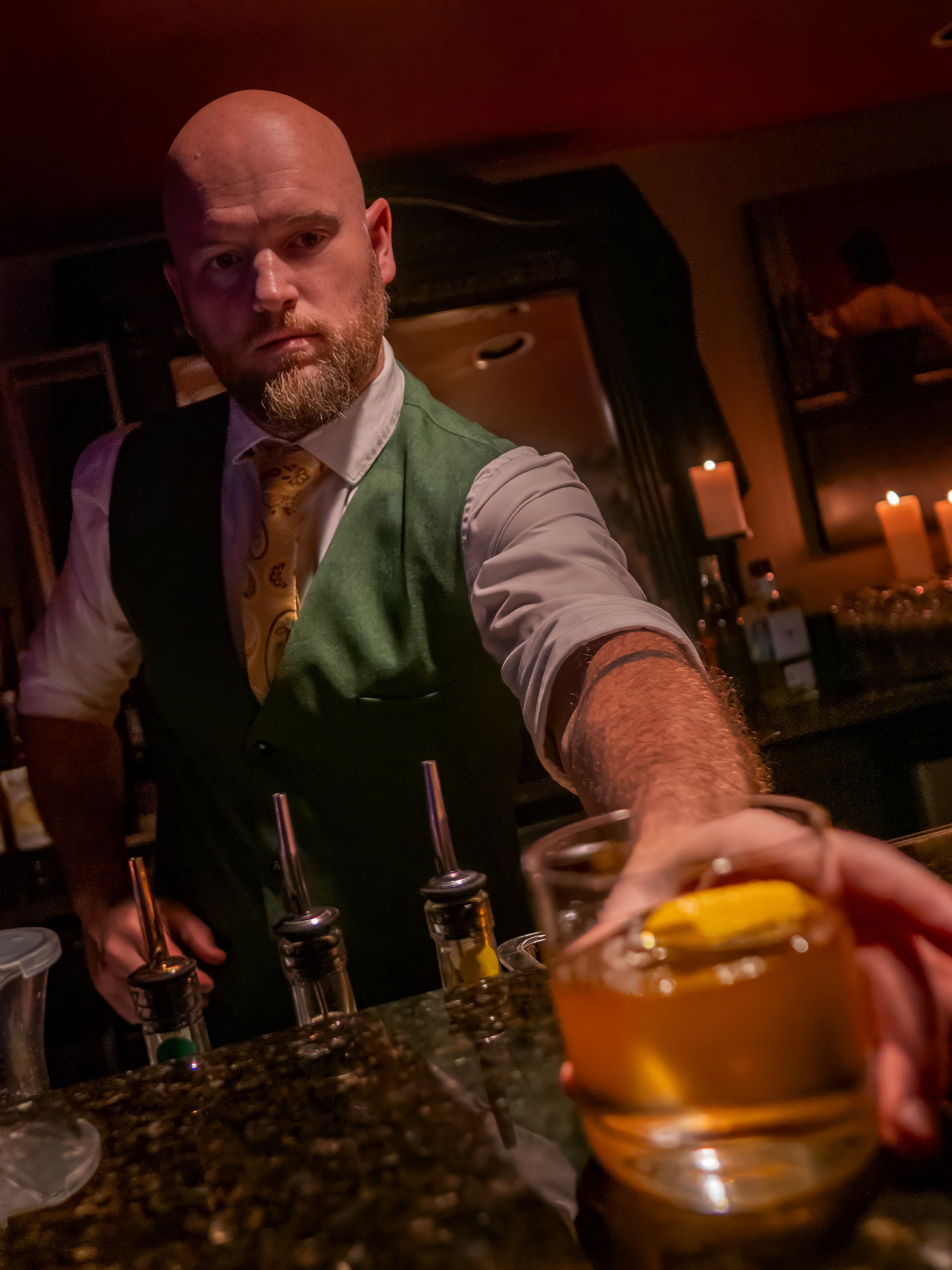 Craft Cocktails in the Speakeasy
