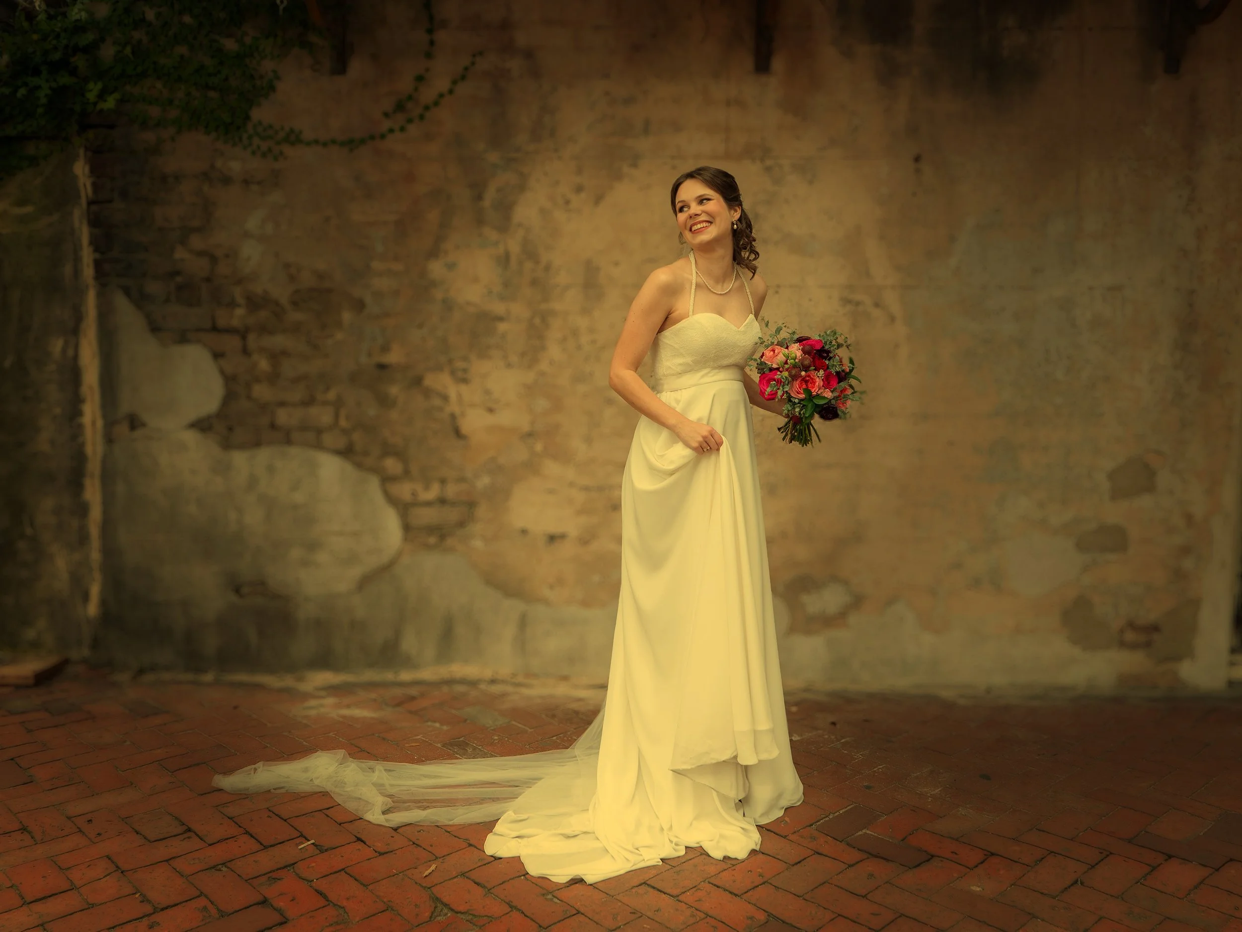 An Editorial Savannah Bridal Portrait