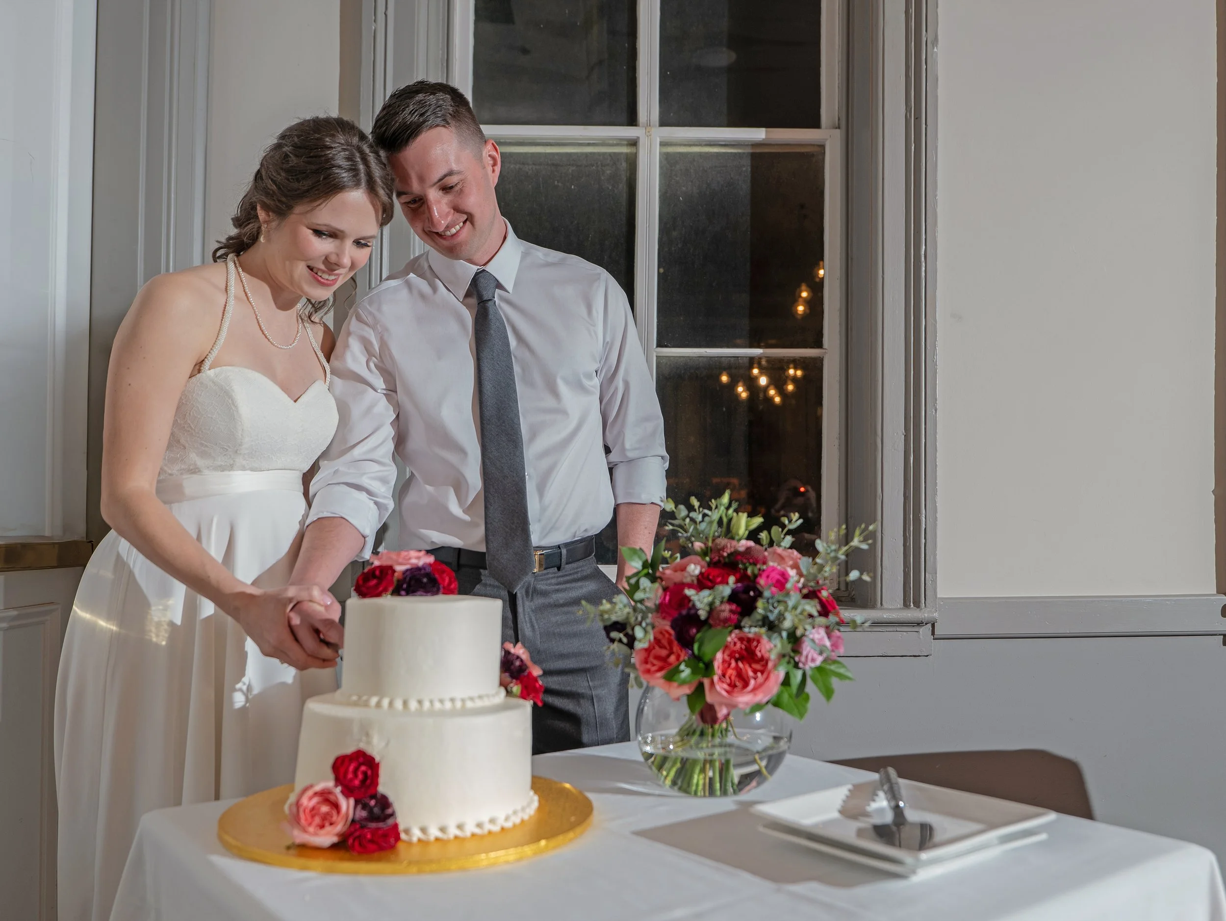 Cutting the Wedding Cake