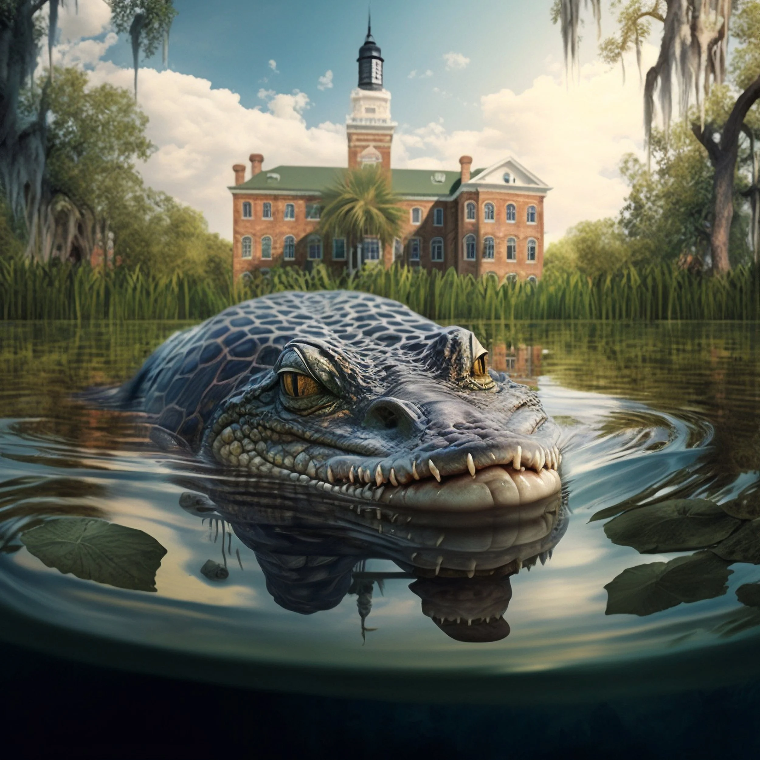 Alligator swimming in Savannah GA.jpg