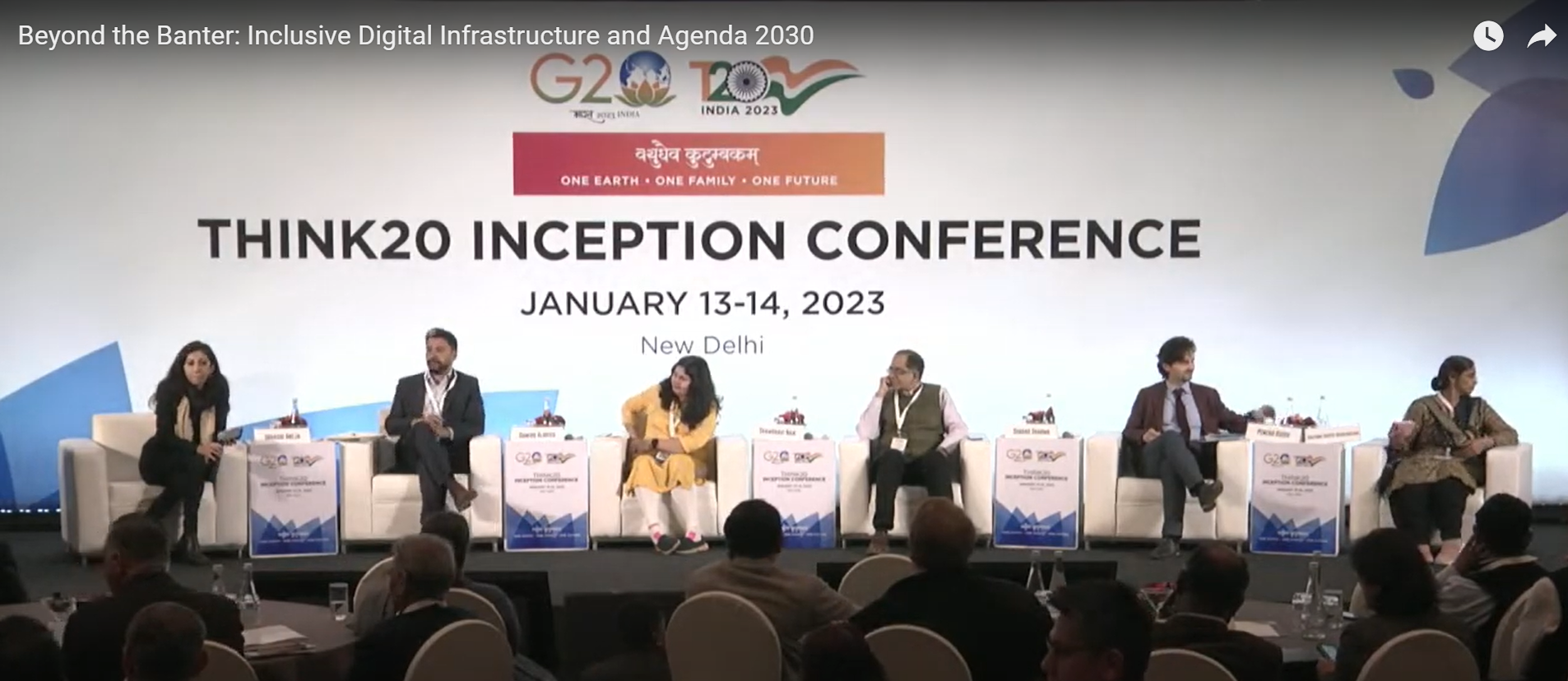 Sur Futuro en la Conferencia inagural del T20 India 2023&nbsp;