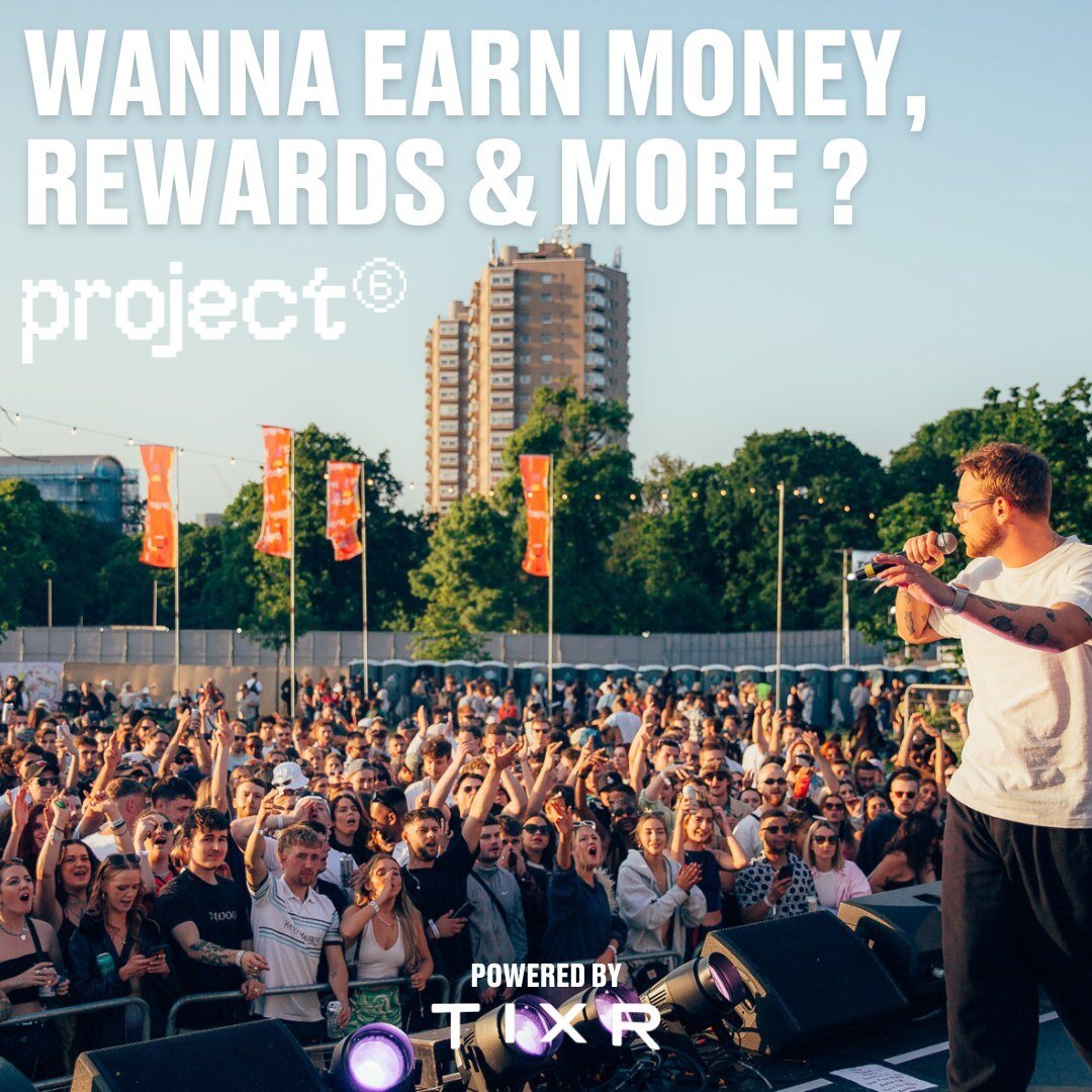 Ready to be part of the Project 6 family? 👀 Step up as an Ambassador to access some HUGE perks! Including VIP upgrades, free tickets, or even a festival bundle worth &pound;200. And if you're really about that grind you could earn lifetime entry plu