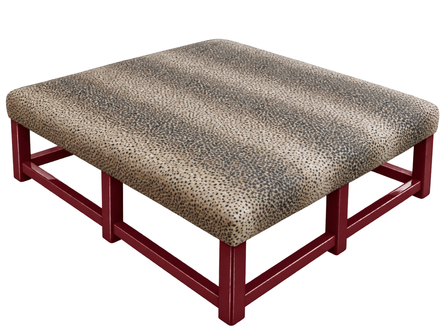 The Elliot Ottoman - Burgundy.png