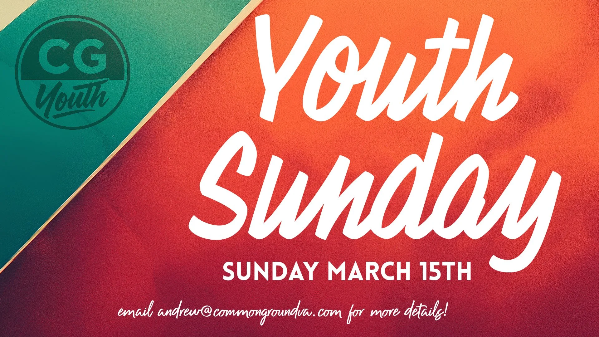 CG Youth Sunday