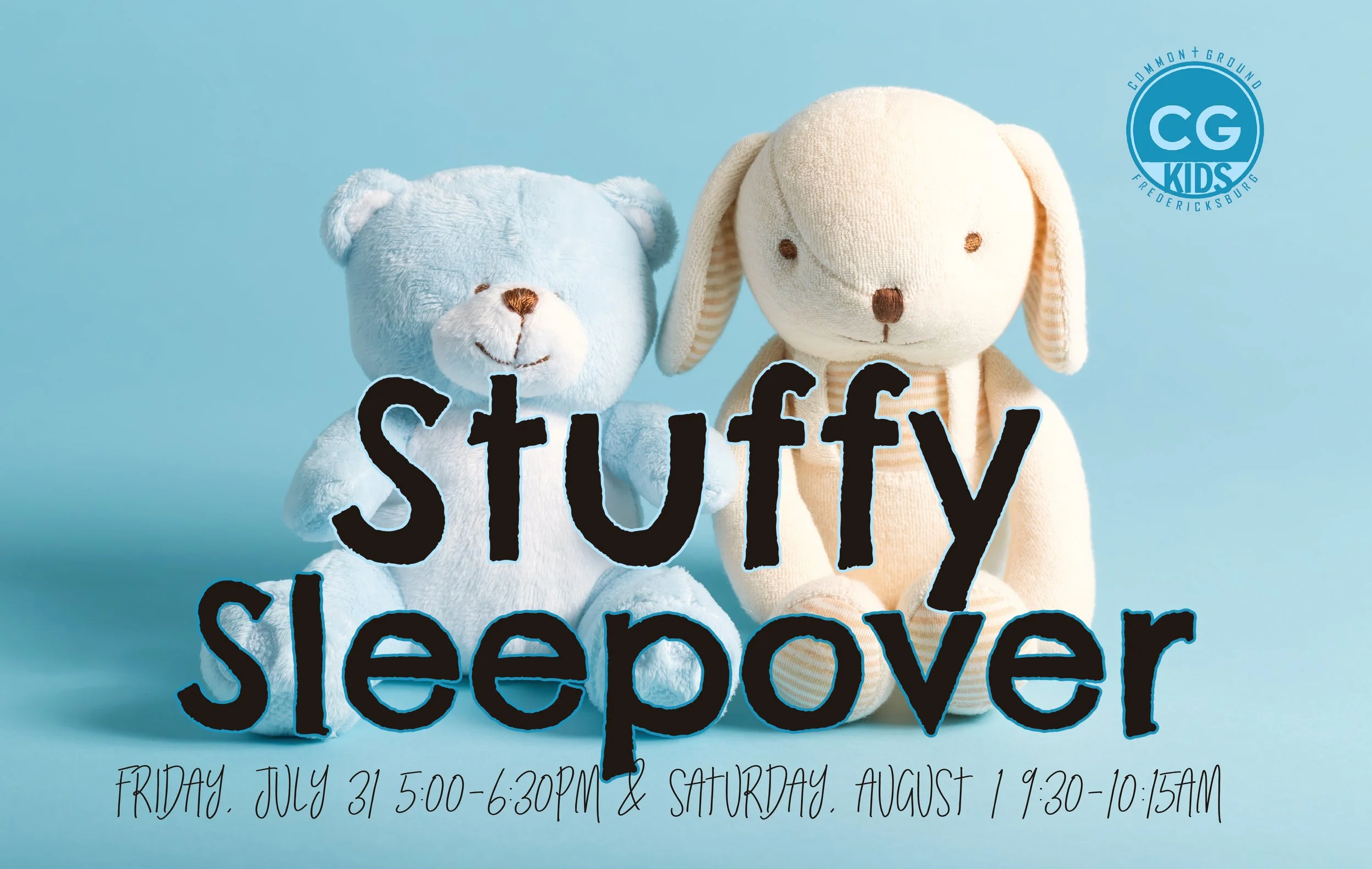 CG Kids Stuffy Sleepover!