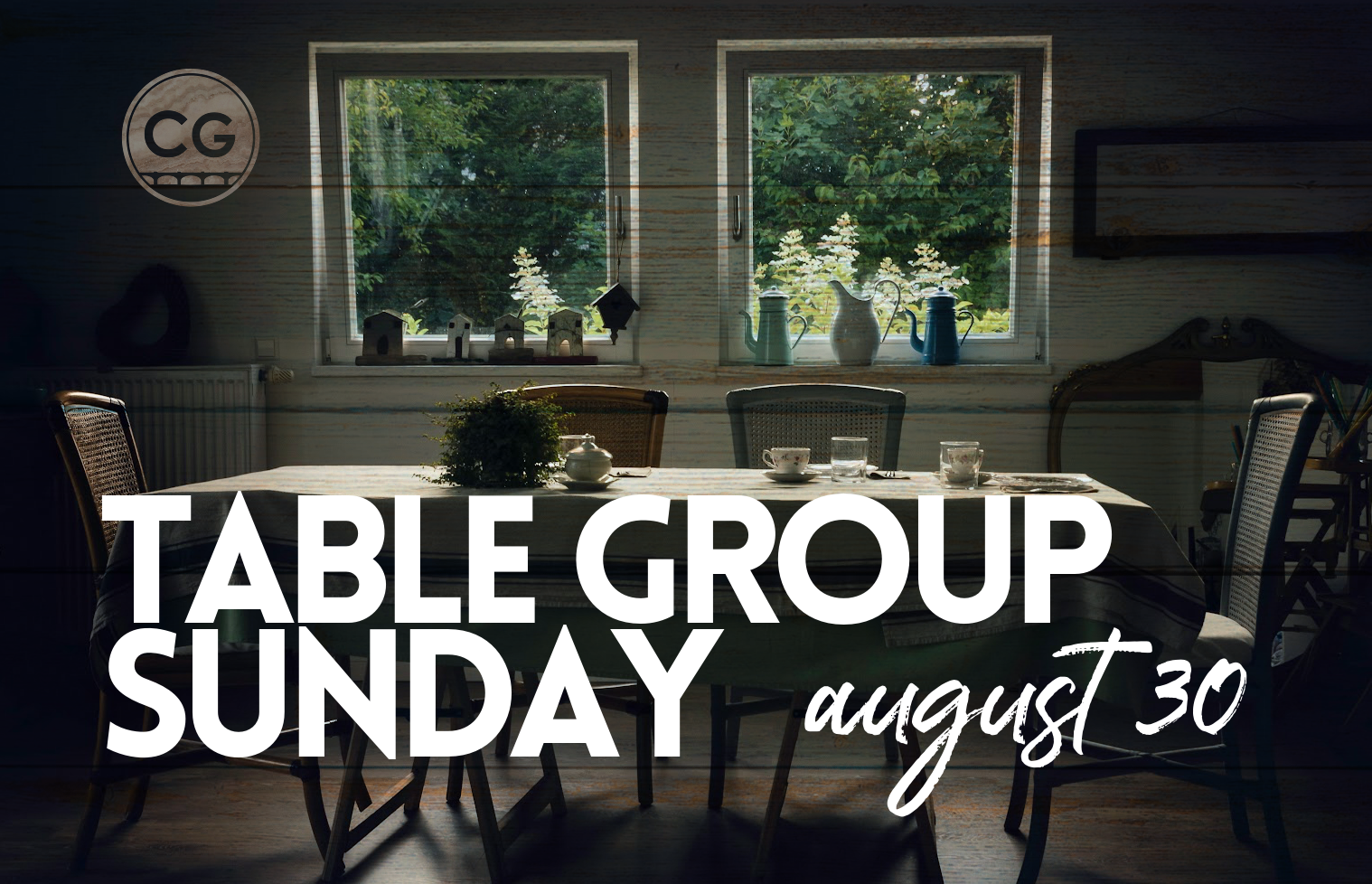 Table Group Sunday! 