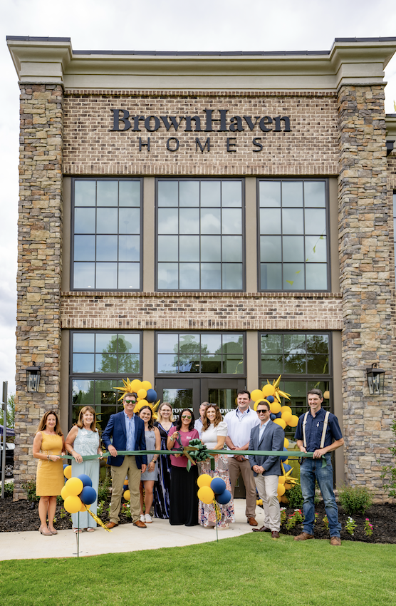 Chamber Ribbon Cutting Brown Haven Homes Design Center