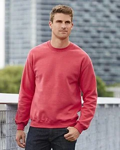 Photo of Gildan brand crewneck sweatshirt, a Shirt Happens customer favorite