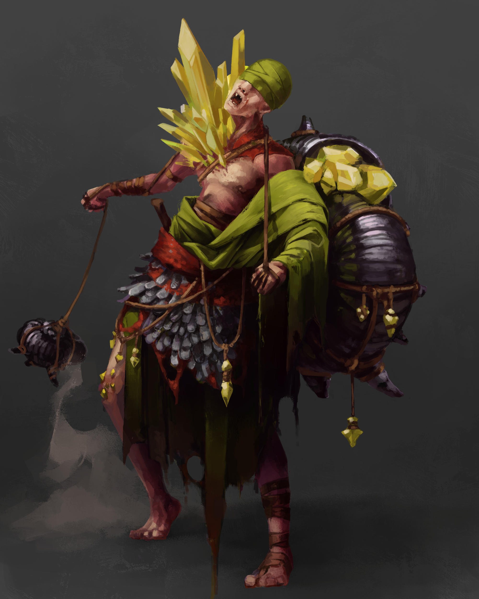 The Crystal Monk